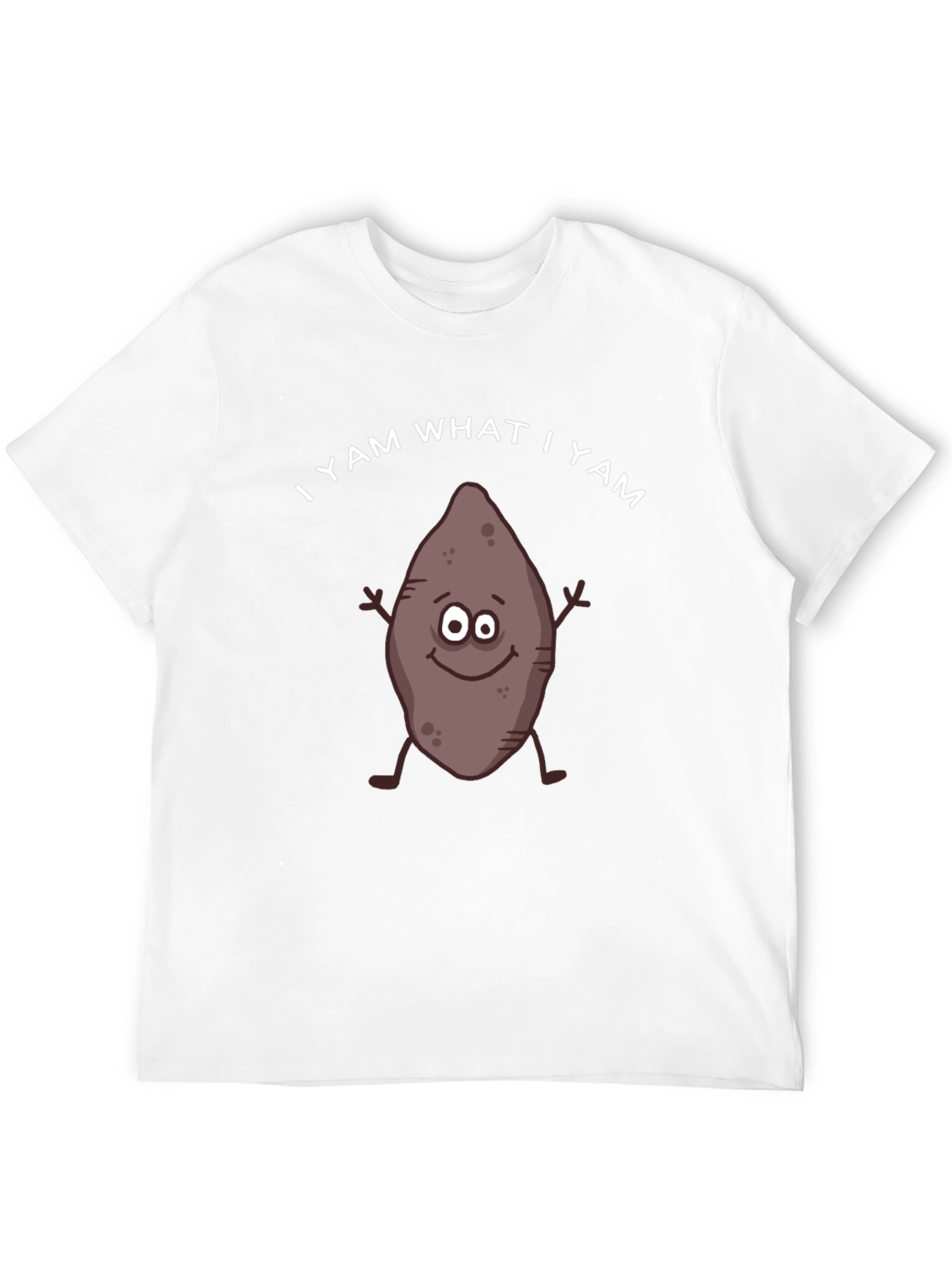 Black I Yam What I Yam Funny T-Shirt view 12
