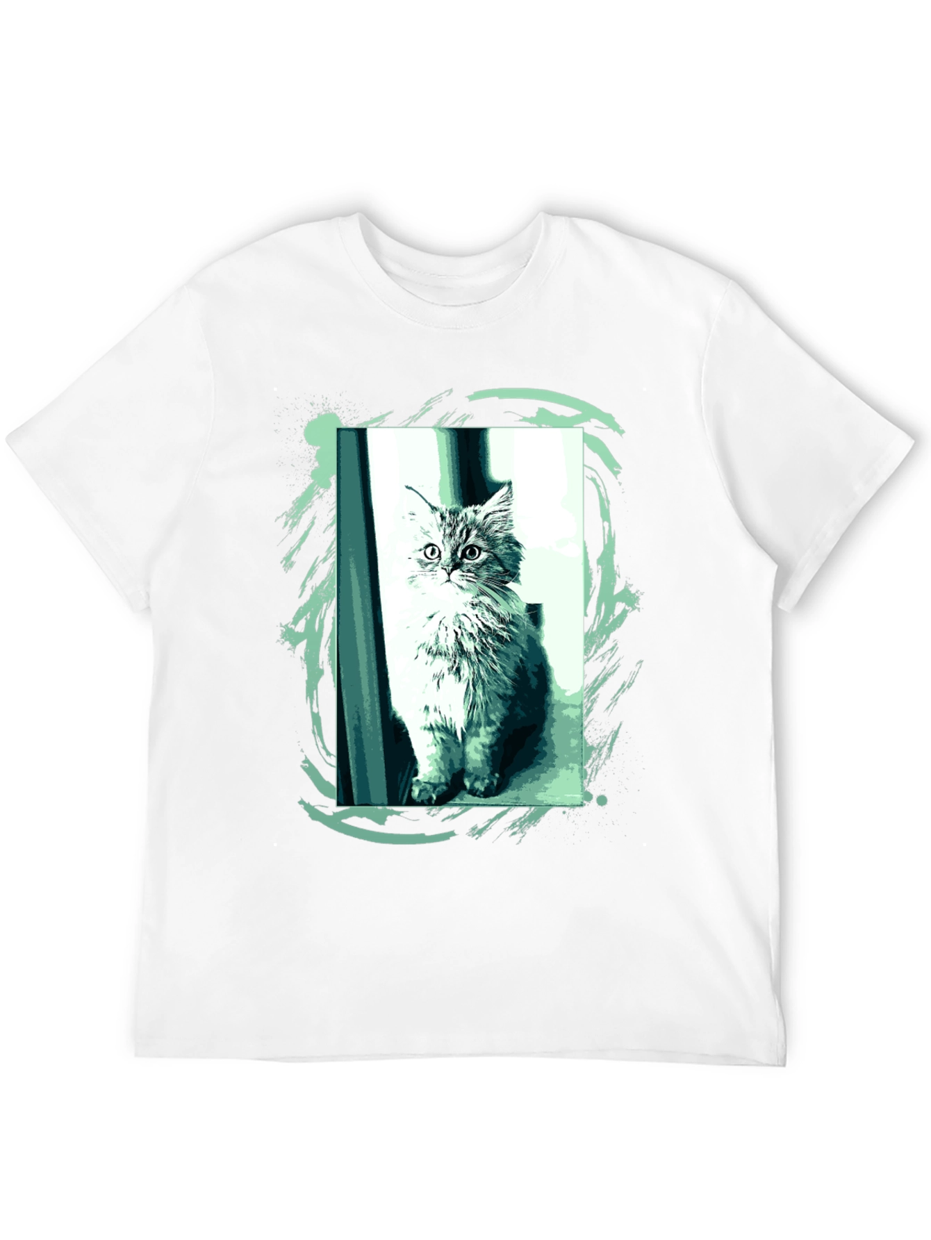 Black Cat Graphic T-Shirt - Unique Style view 12