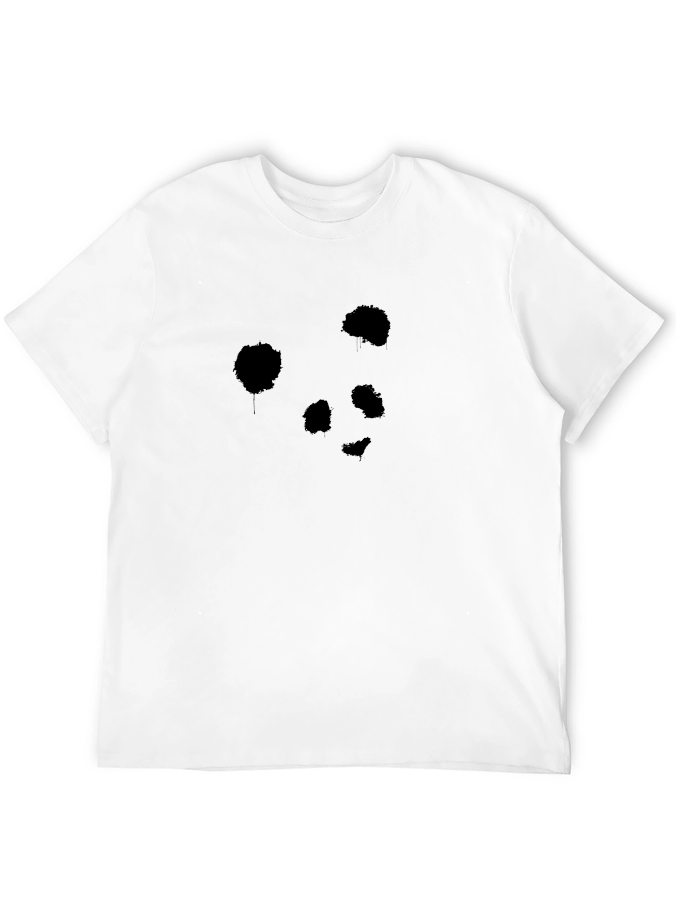 Black Panda Graphic Black T-Shirt view 12