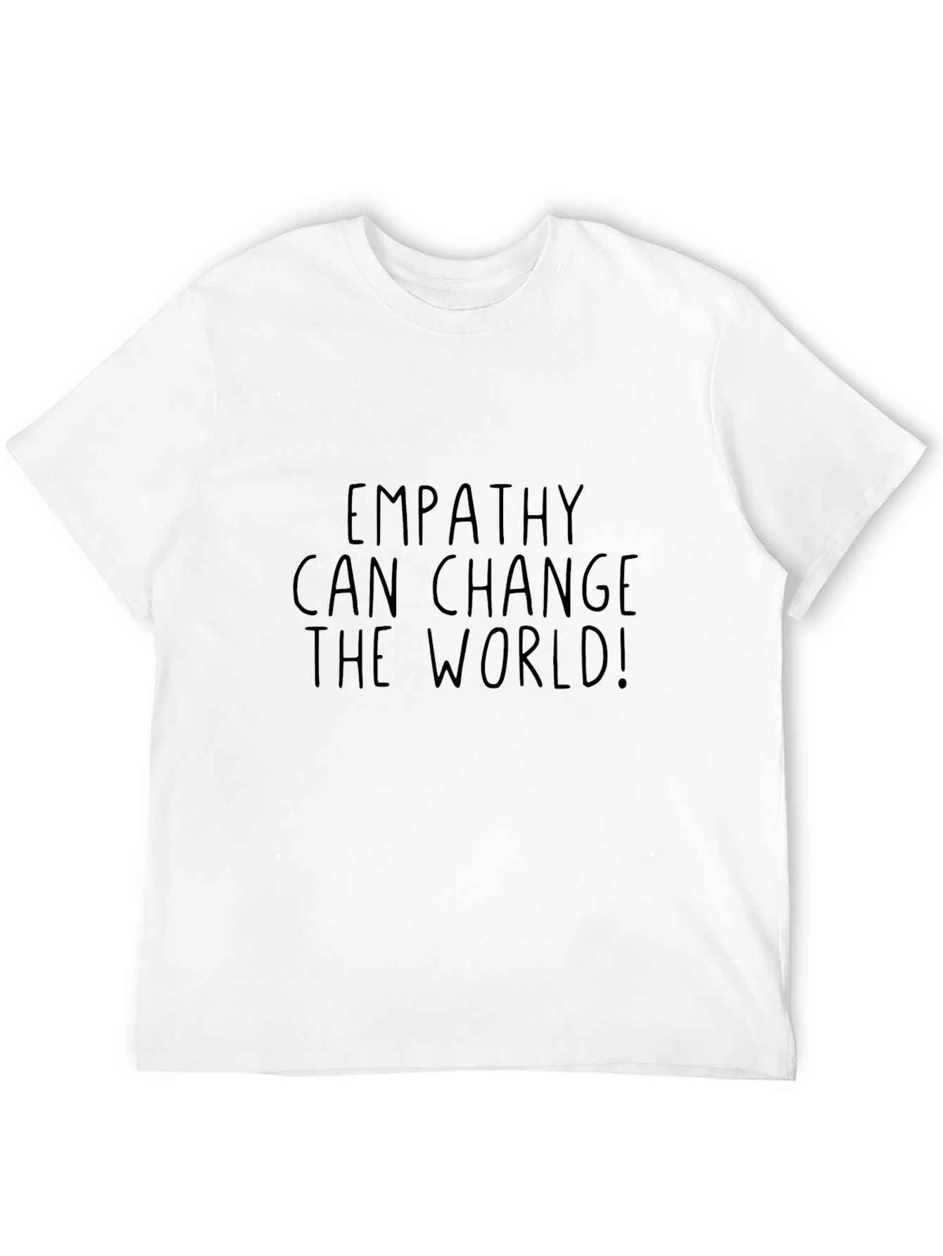 Black Empathy Can Change the World Black T-Shirt view 12