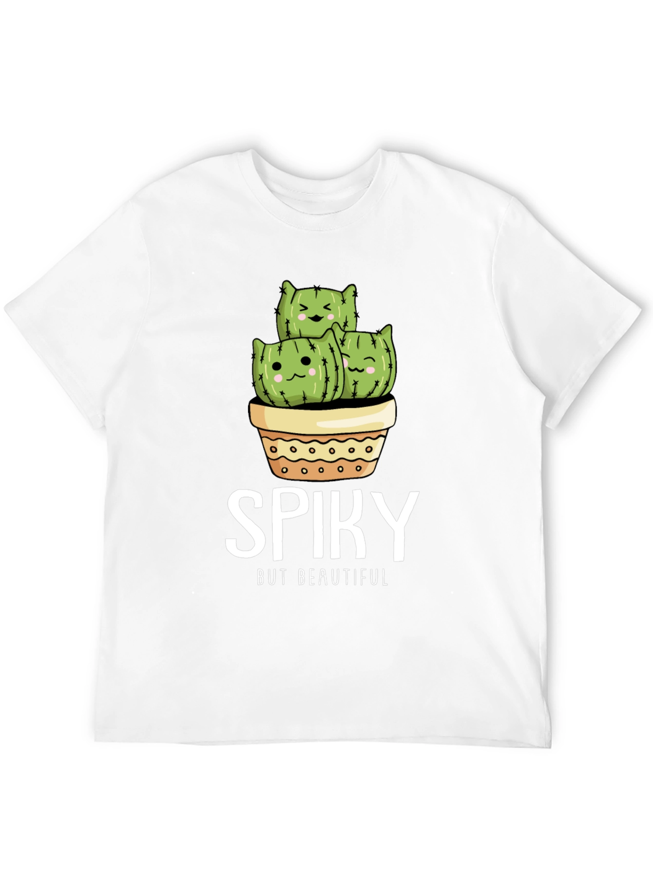 Black Spiky But Beautiful Cactus T-Shirt view 12