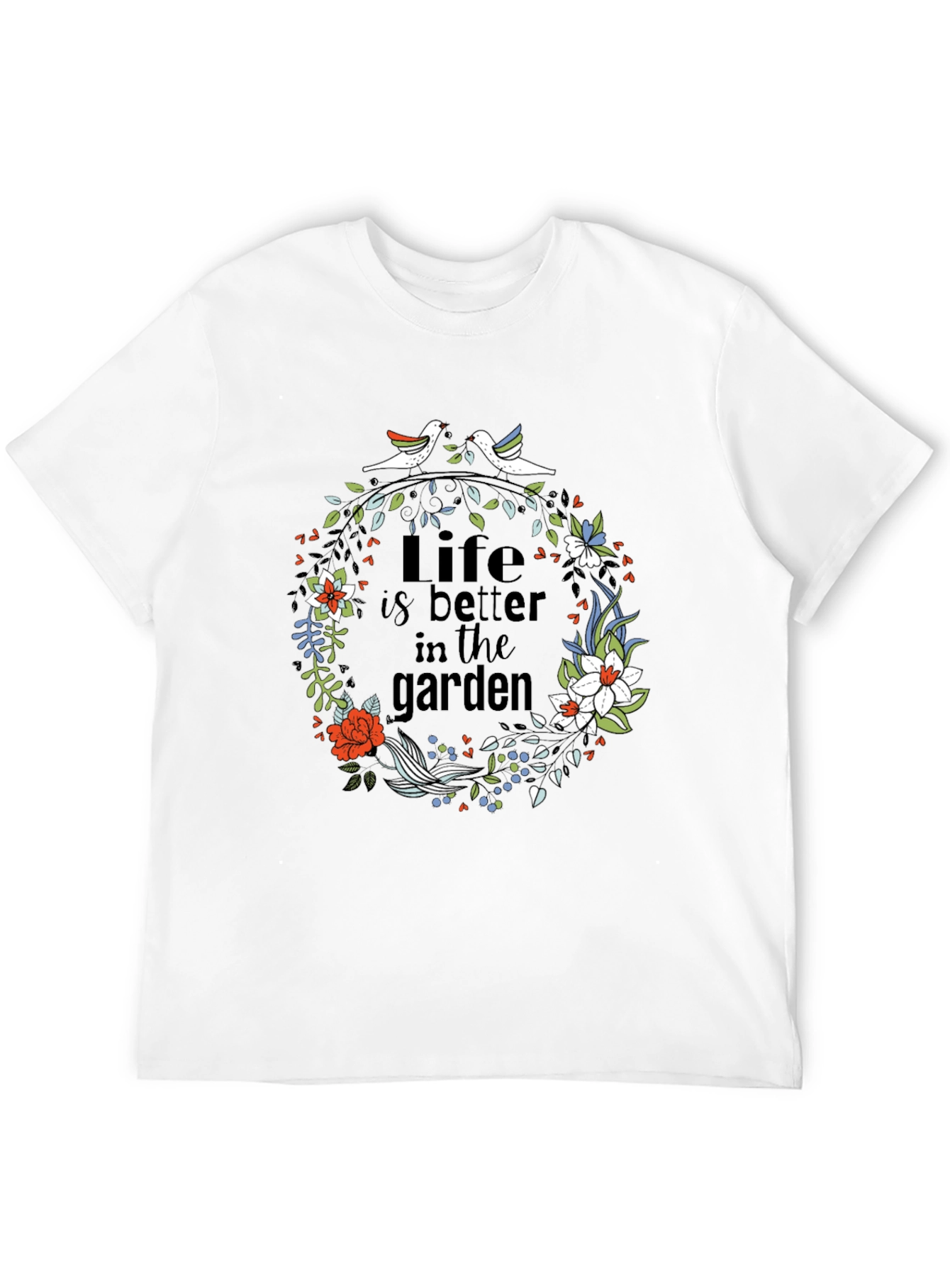 Black Life is Better in the Garden T-Shirt view 12