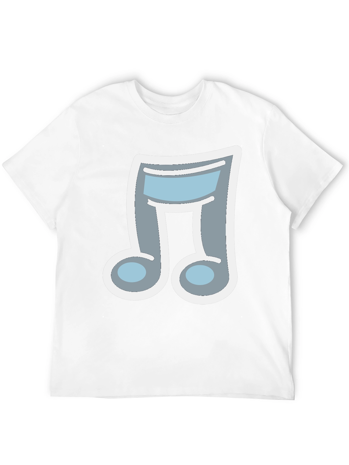 Black Music Note T-Shirt - Stylish & Unique view 12