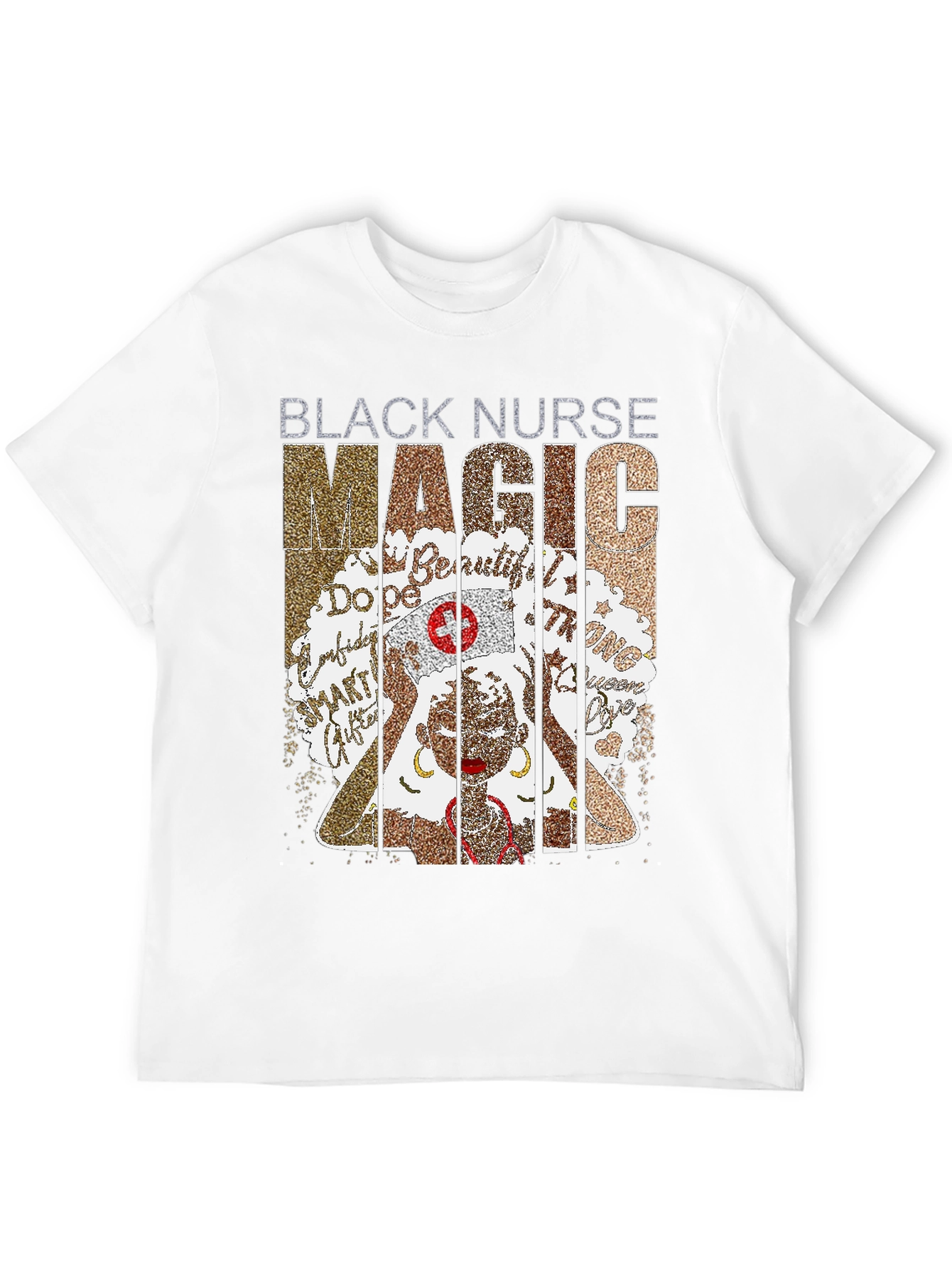Black Black Nurse Magic T-Shirt view 12