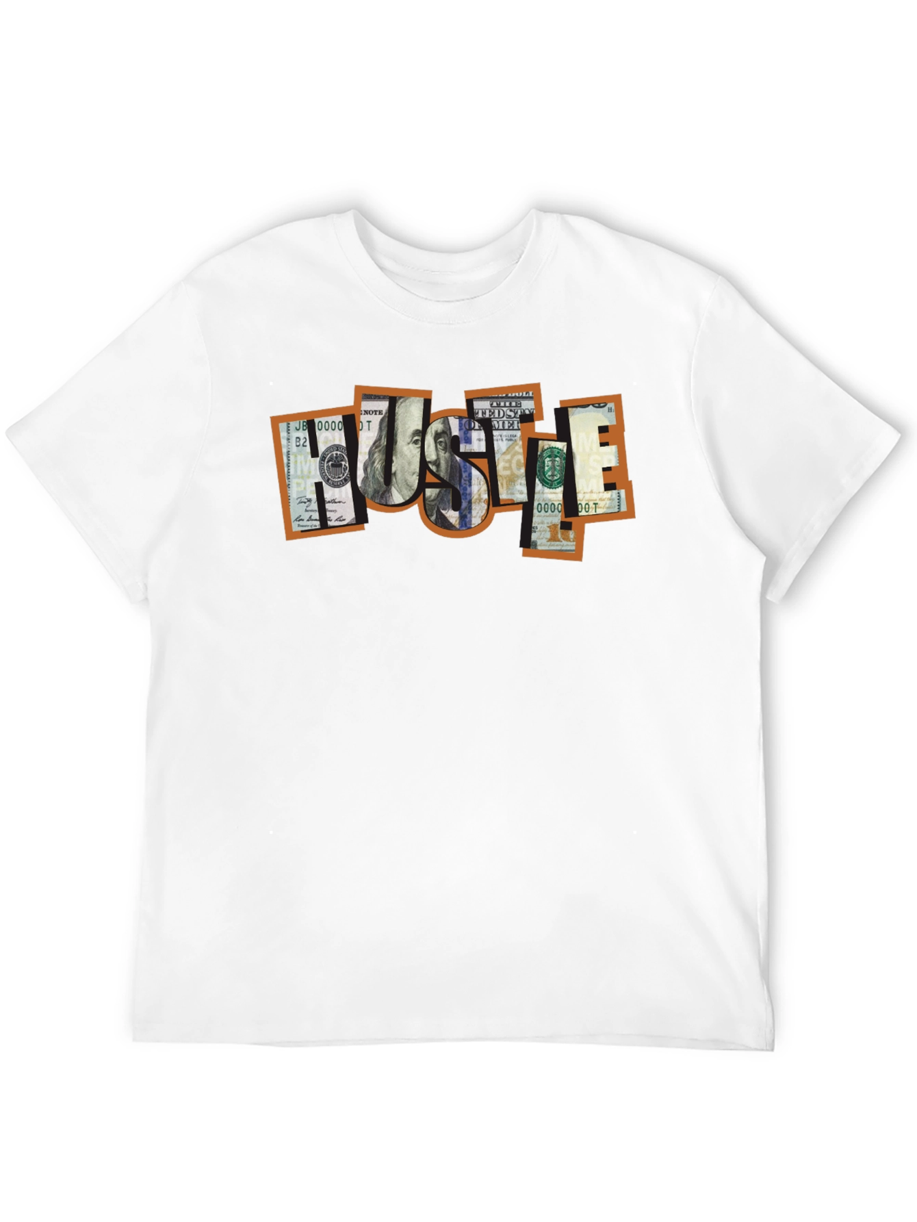 Black Money Hustle Graphic Tee - Black view 12