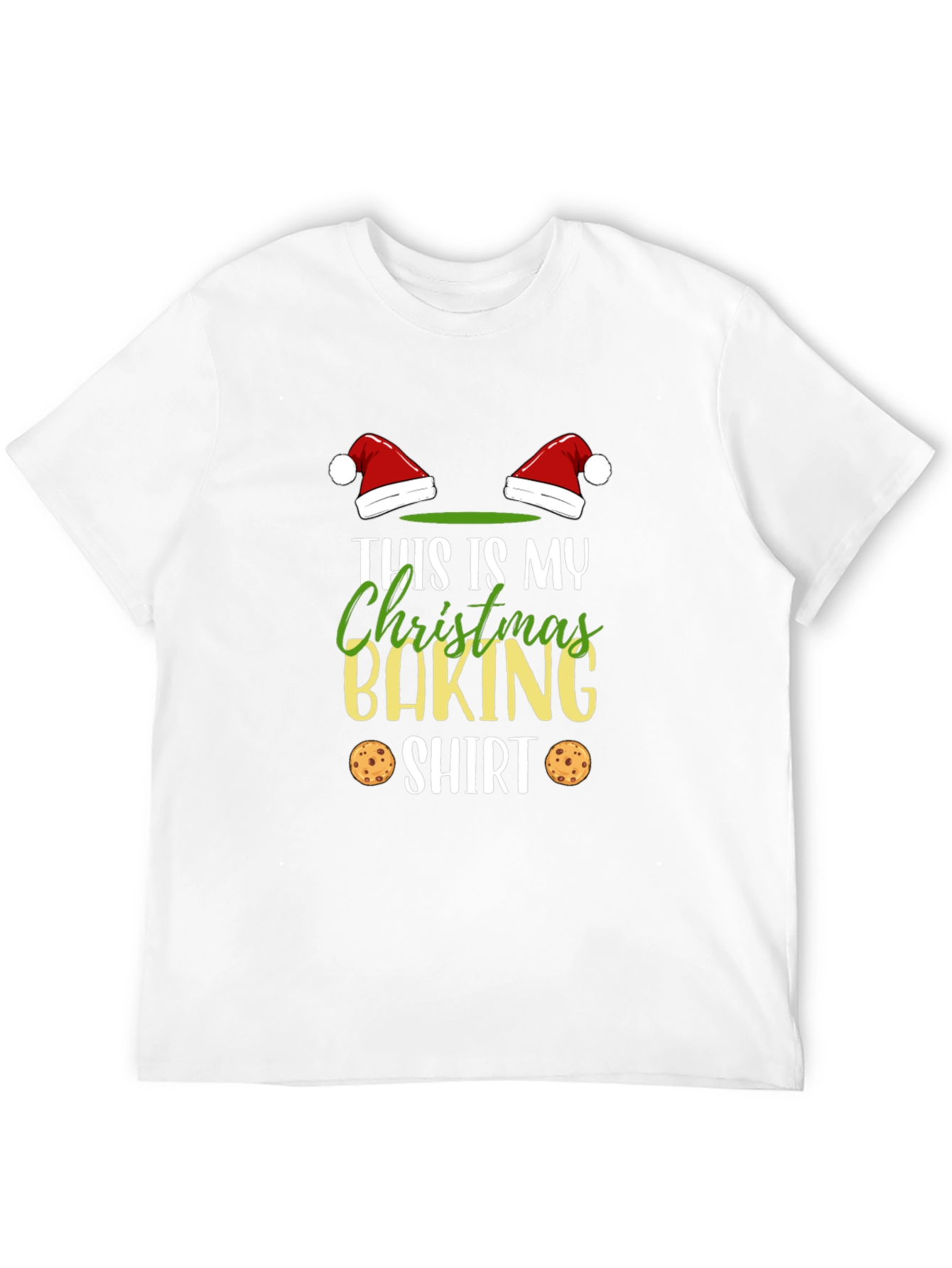 Black Christmas Baking Shirt - Festive Holiday Apparel view 12
