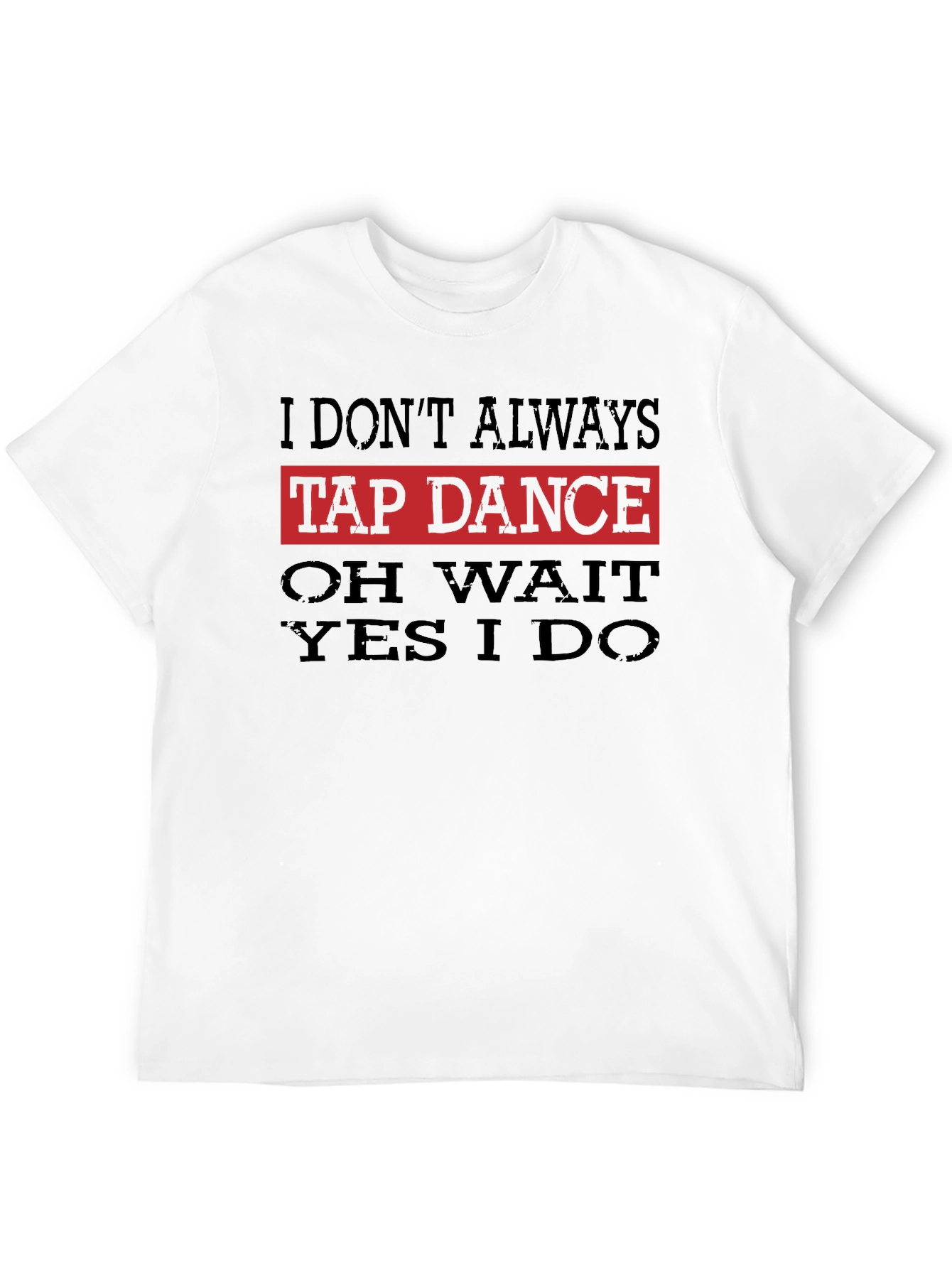 Black Funny Tap Dance T-Shirt view 12
