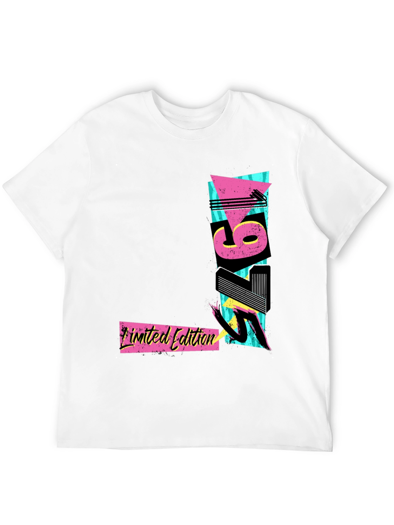 Black Limited Edition 1975 Retro T-Shirt view 12