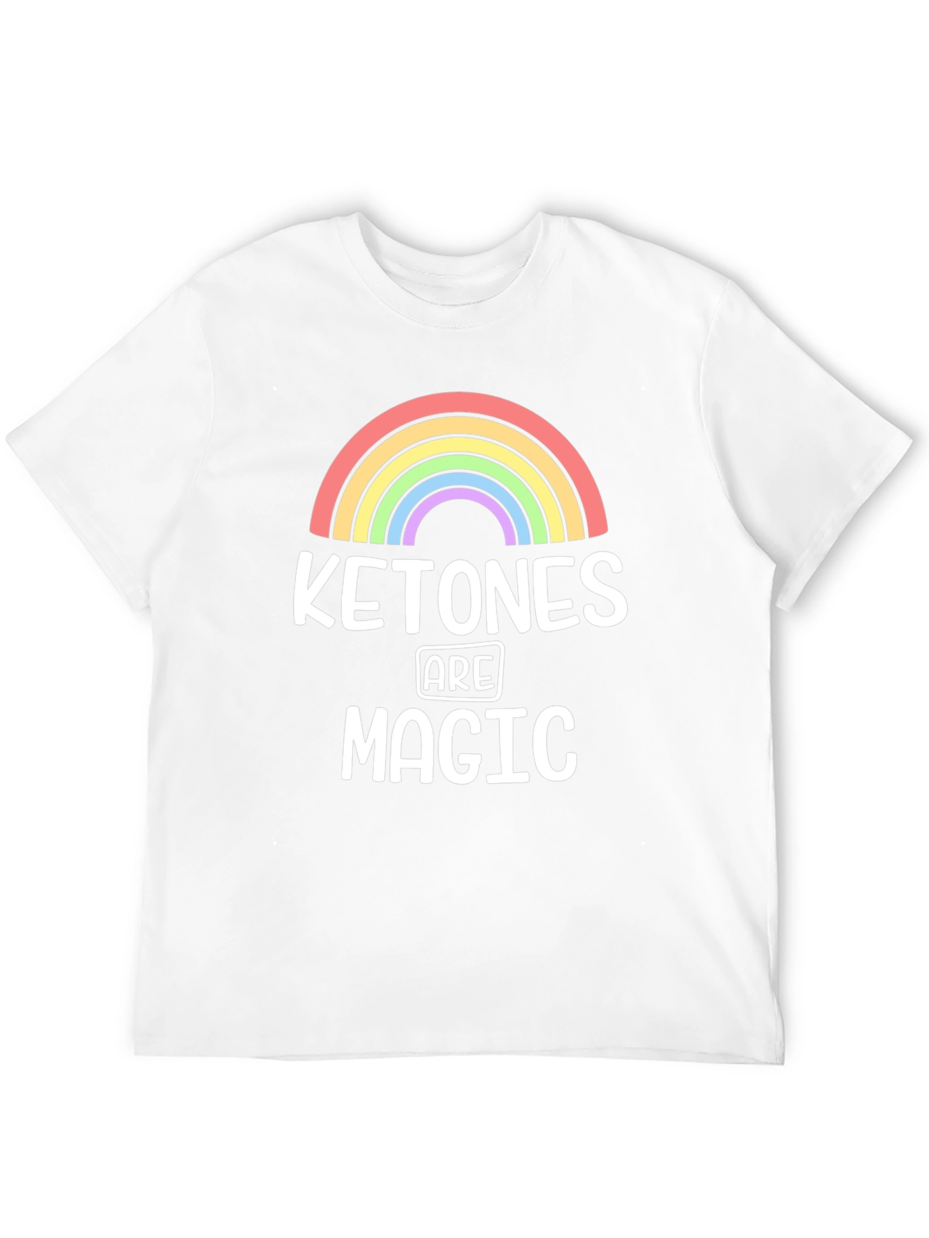 Black Ketones Are Magic T-Shirt - Black view 12