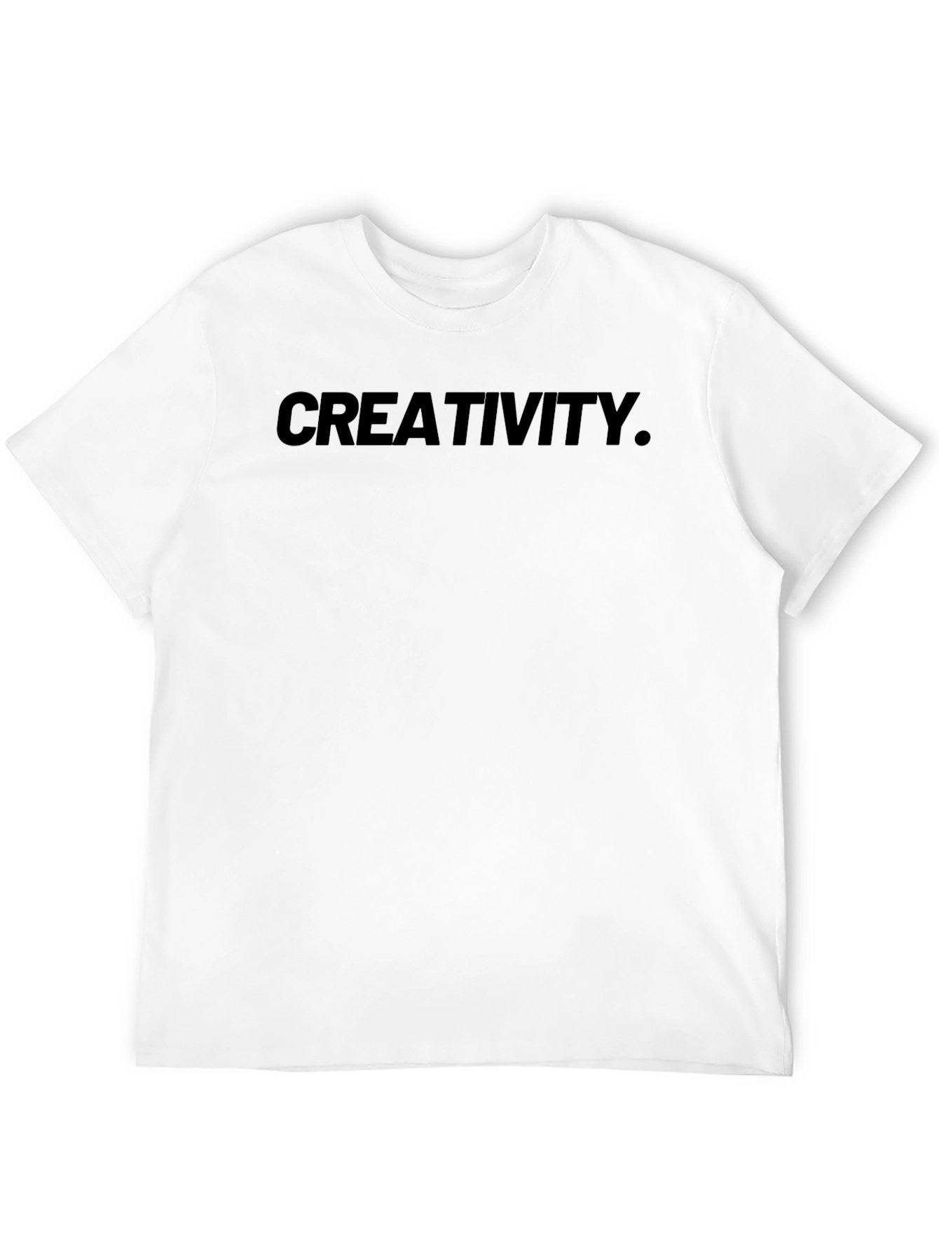 Black Creativity Black Tee - Express Yourself view 12
