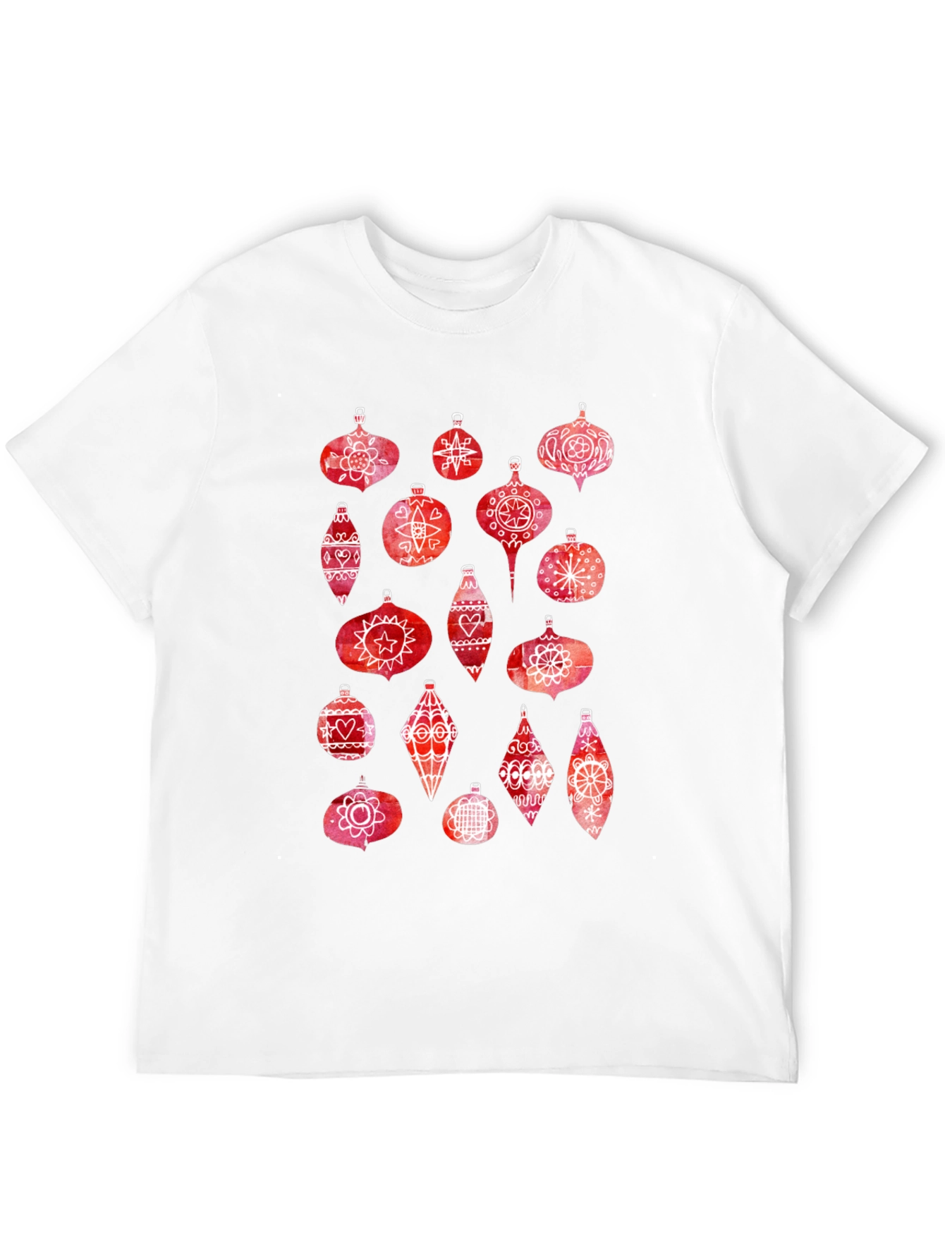 Black Holiday Ornament T-Shirt view 12