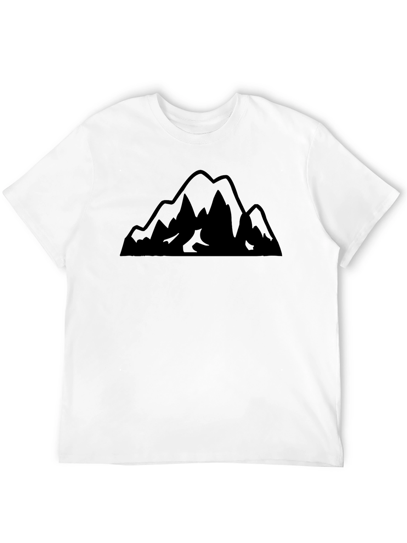 Black Mountain Graphic Black T-Shirt view 12