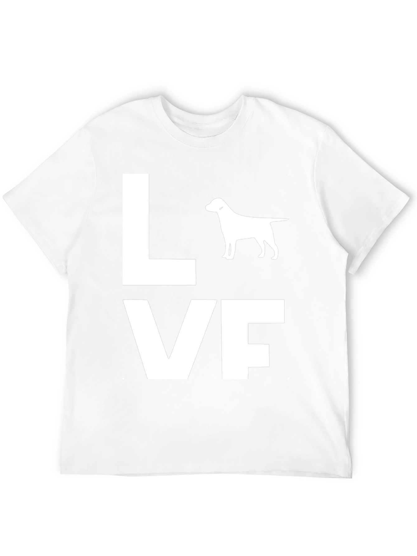 Black Love Dog Breed Graphic Tee - Black view 12