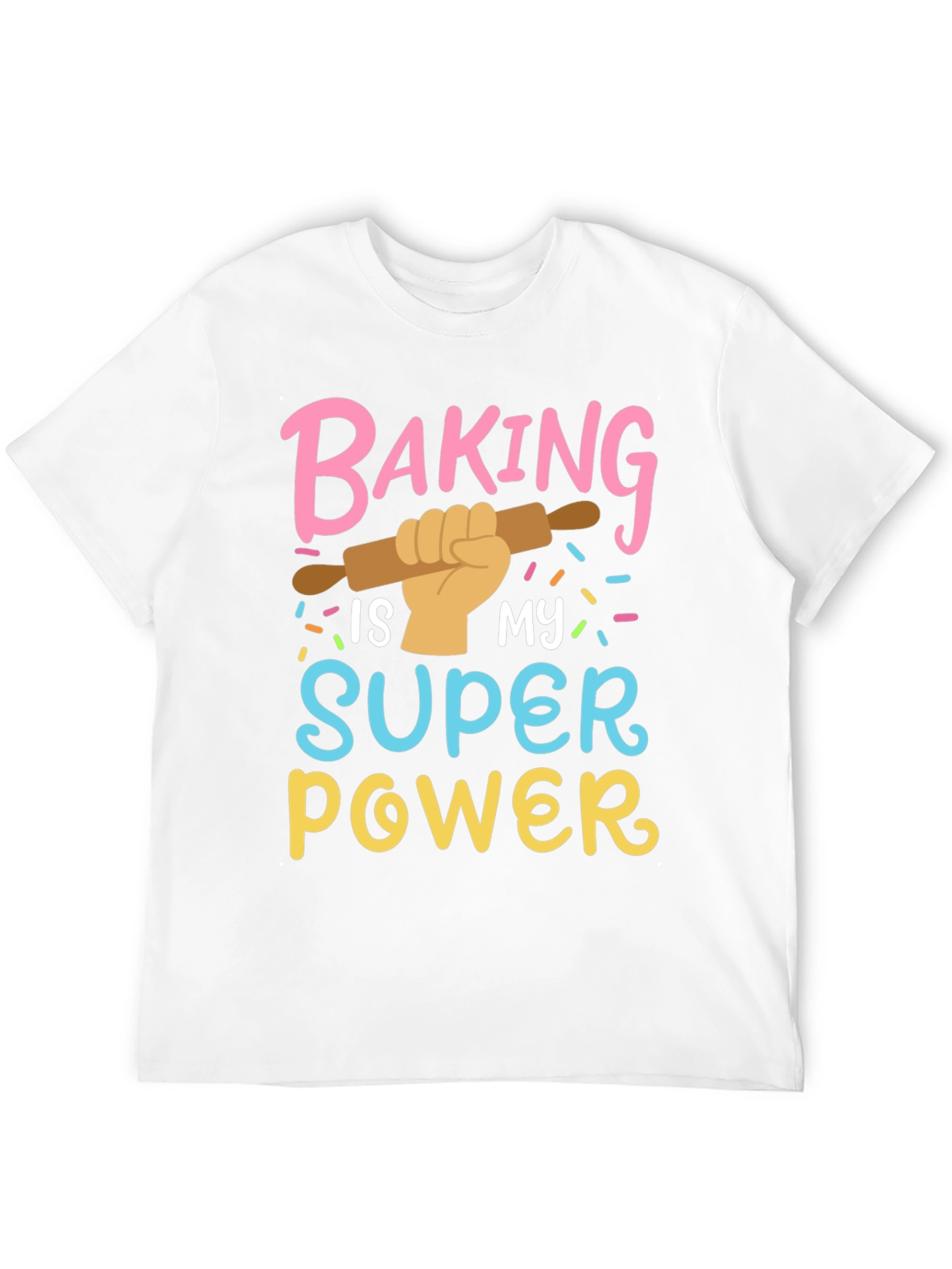 Black Baking is My Super Power T-Shirt view 12