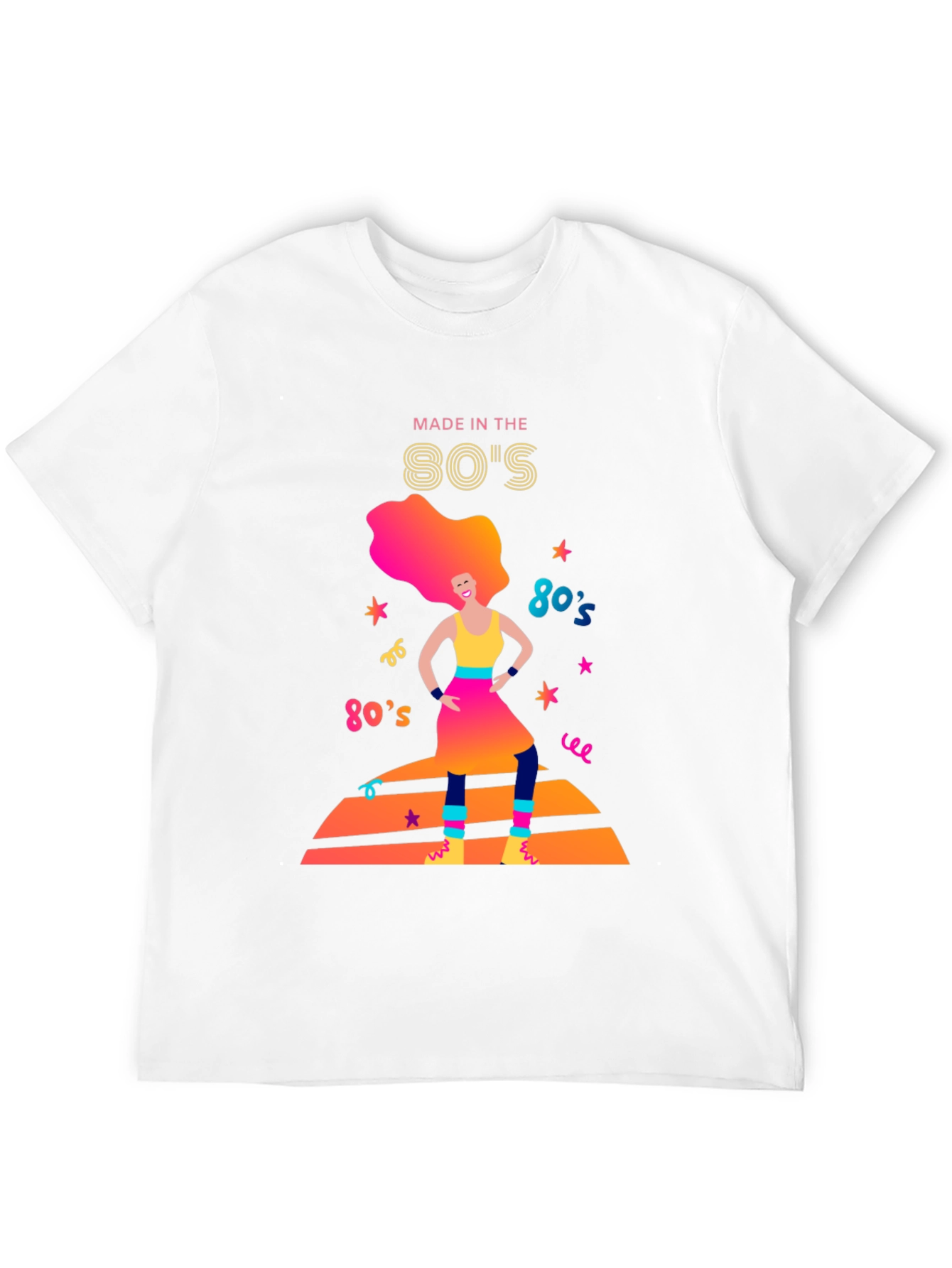 Black Retro '80s Graphic Tee - Totally Awesome! view 12