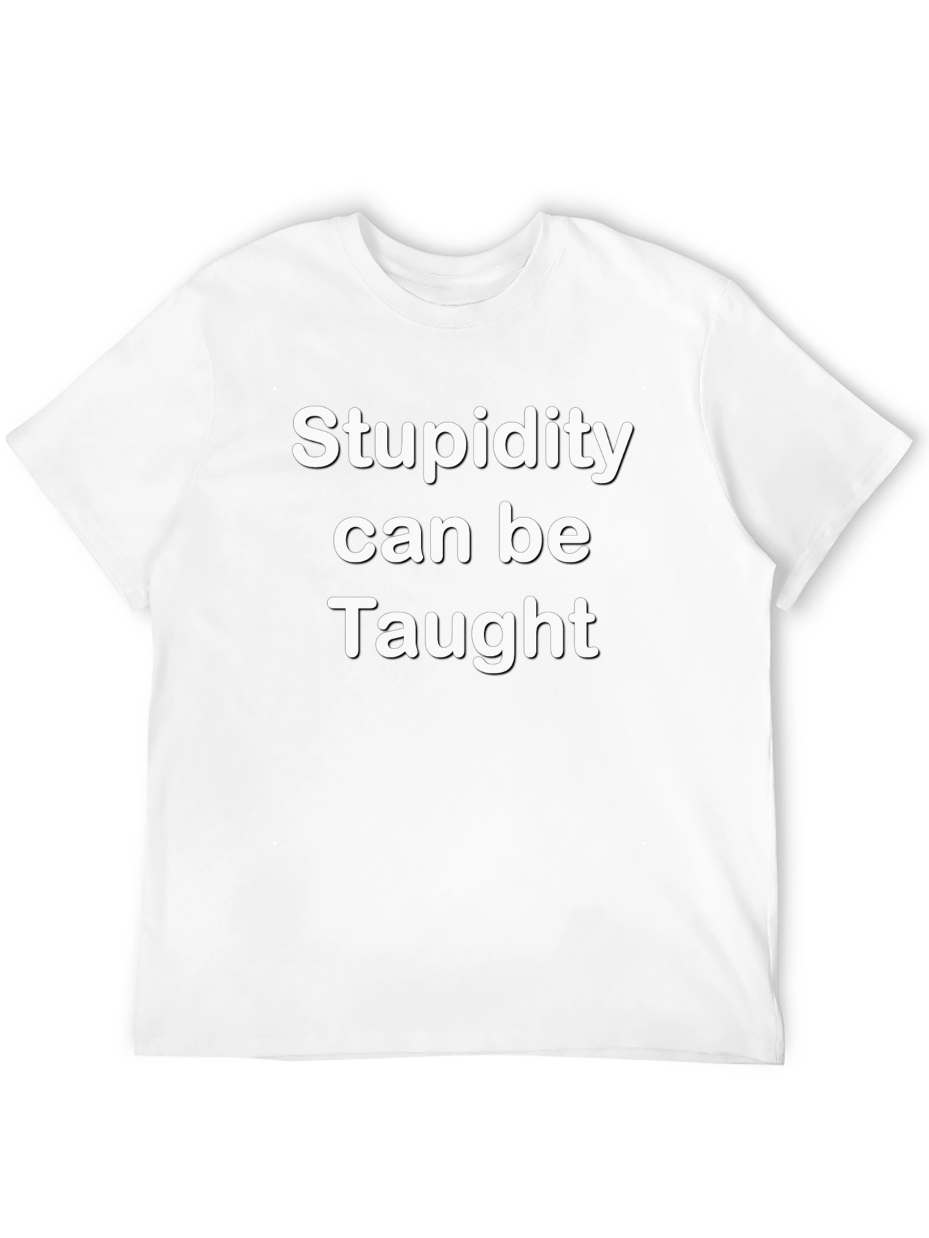 Black Stupidity Can Be Taught T-Shirt view 12