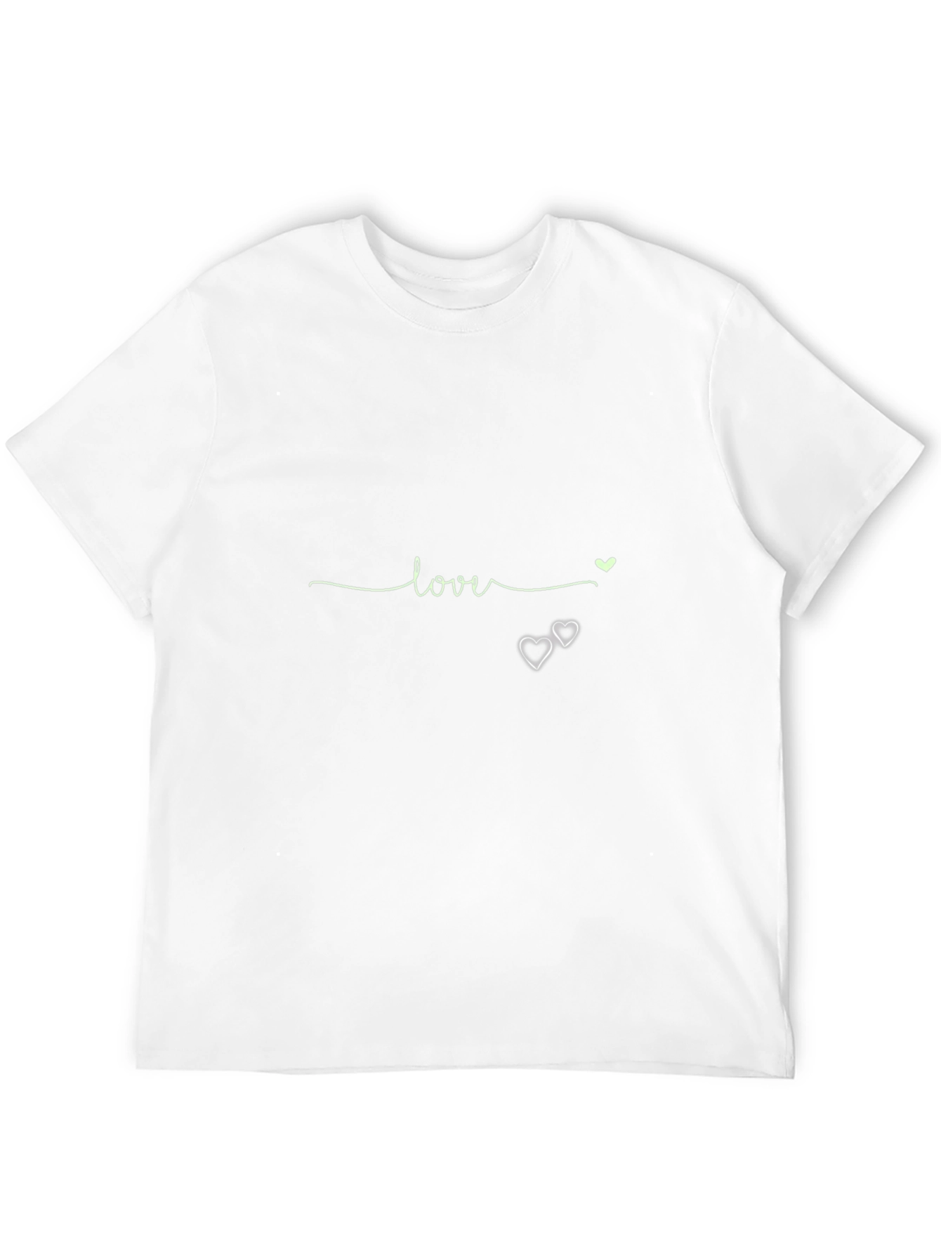 Black Love Graphic Print Crew Neck T-Shirt view 12