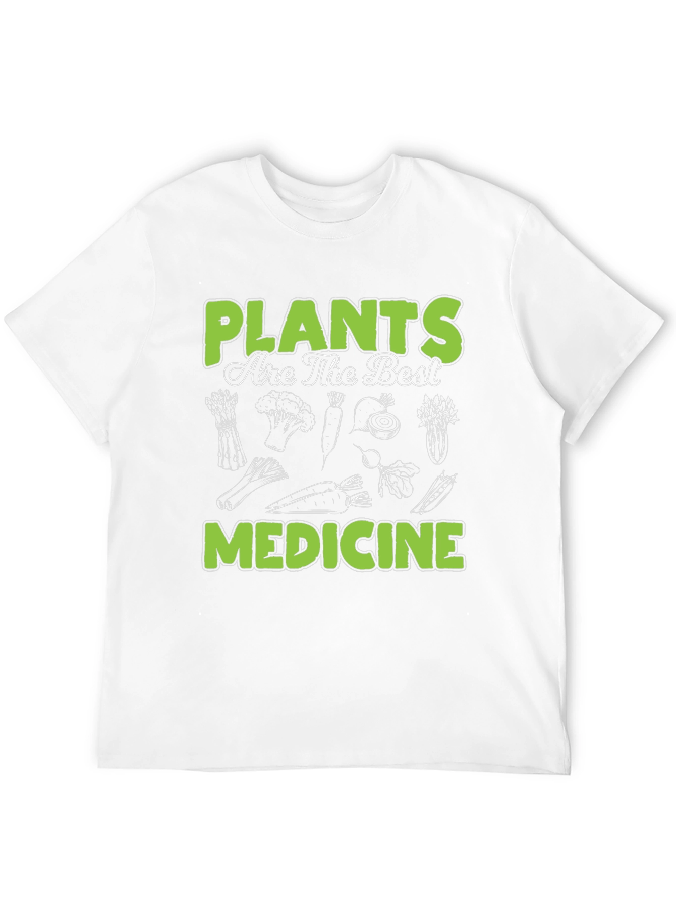 Black Plants are the Best Medicine T-Shirt view 12