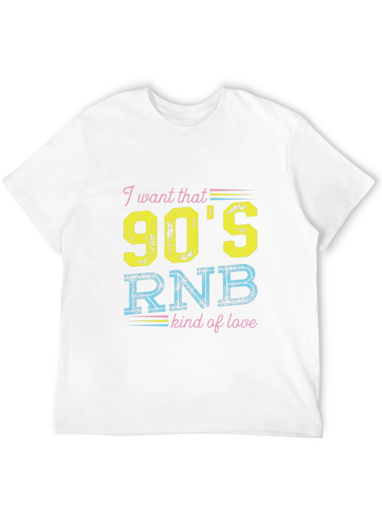 Black 90's RNB Kind of Love T-Shirt view 12