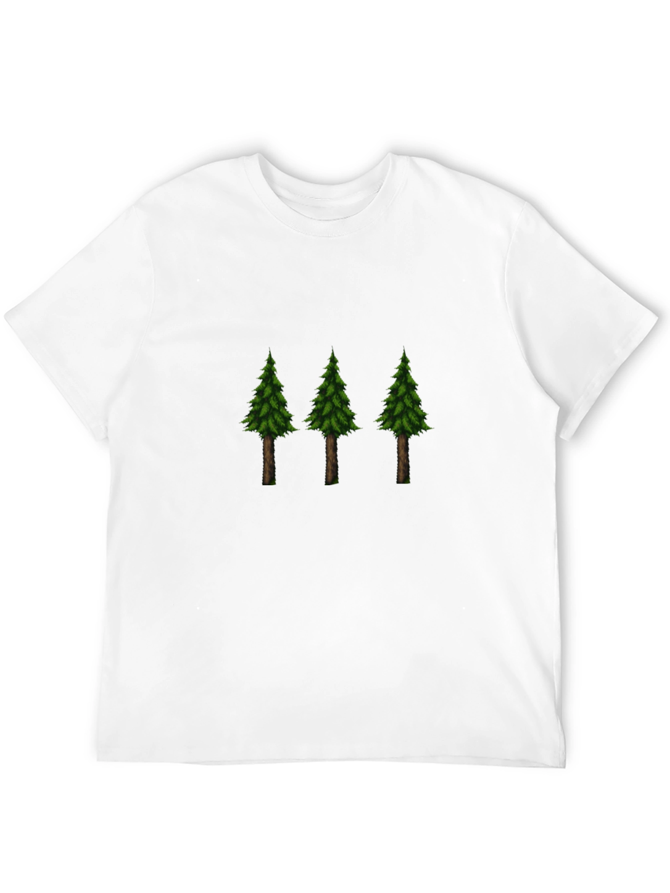 Black Evergreen Forest T-Shirt - Nature Lover's Tee view 12