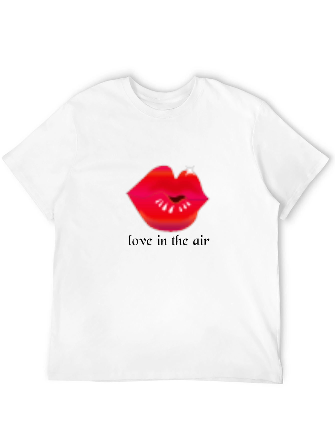 Black Love in the Air Graphic Tee view 12