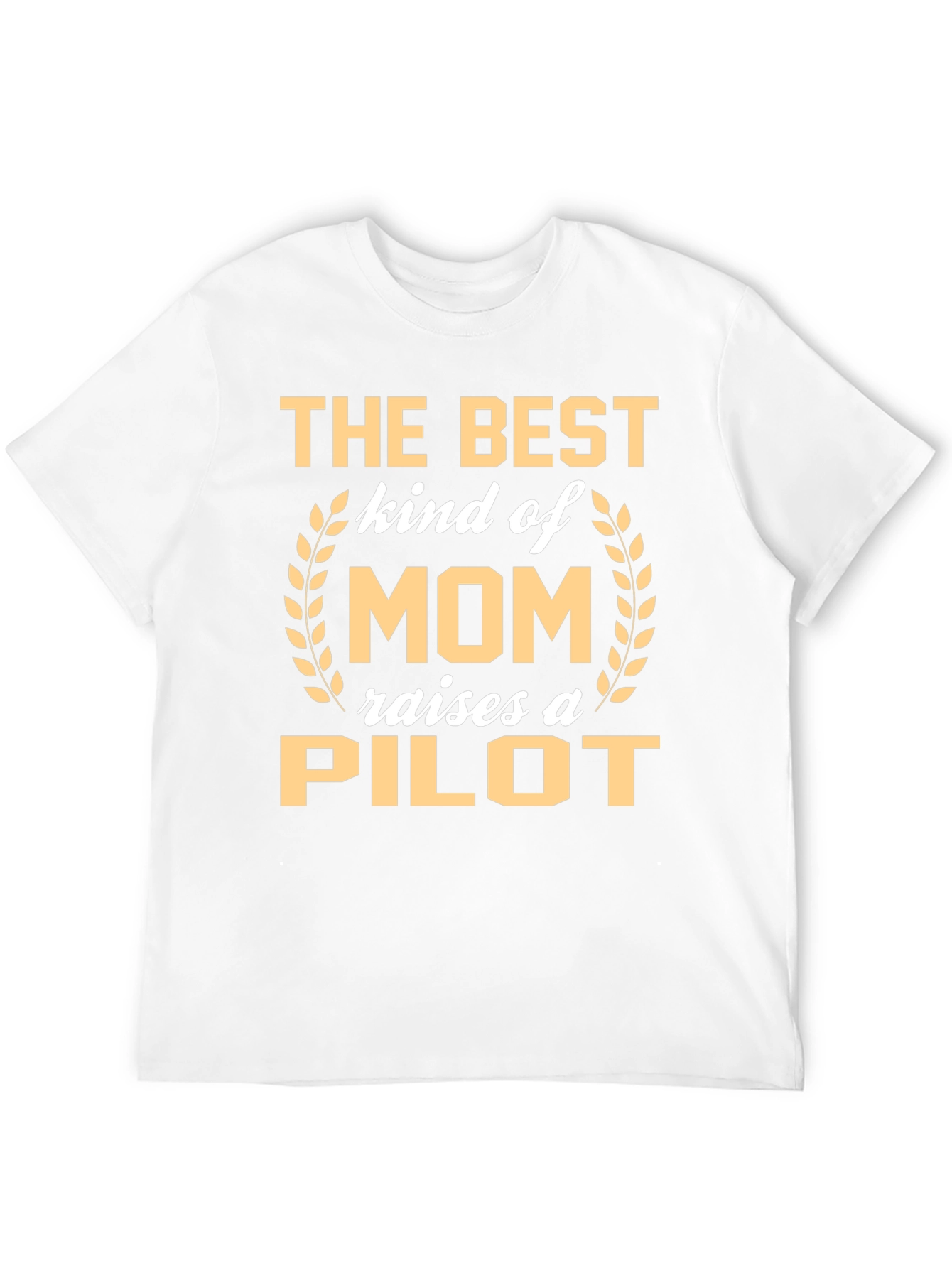 Black Best Mom Raises a Pilot T-Shirt view 12