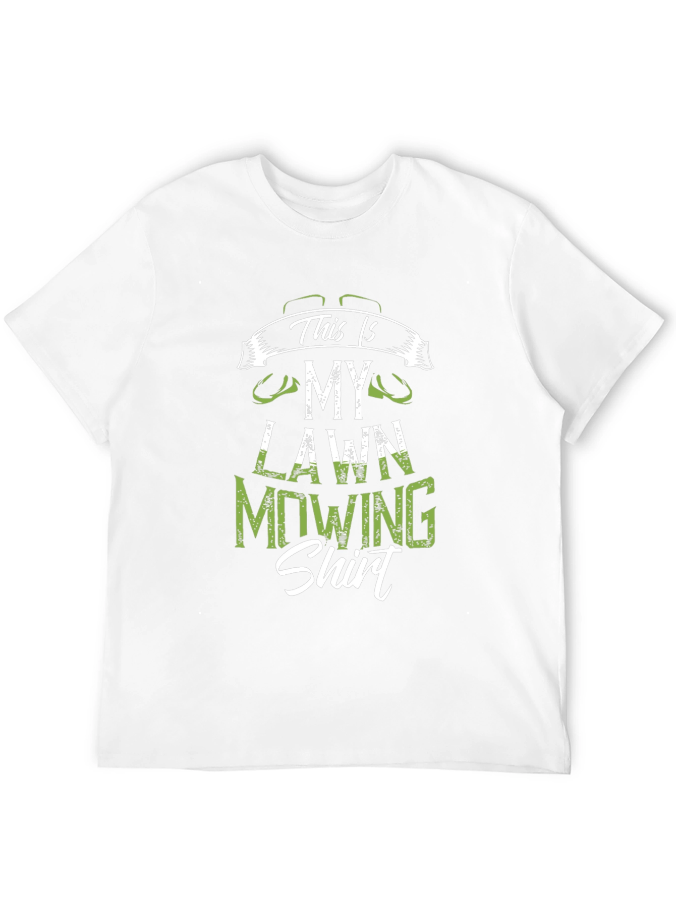 Black Lawn Mowing Shirt - Funny Gardener Tee view 12