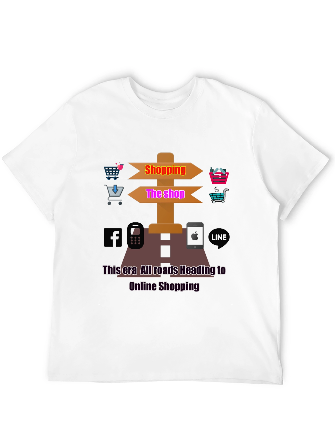 Online Shopping T-Shirt - 12