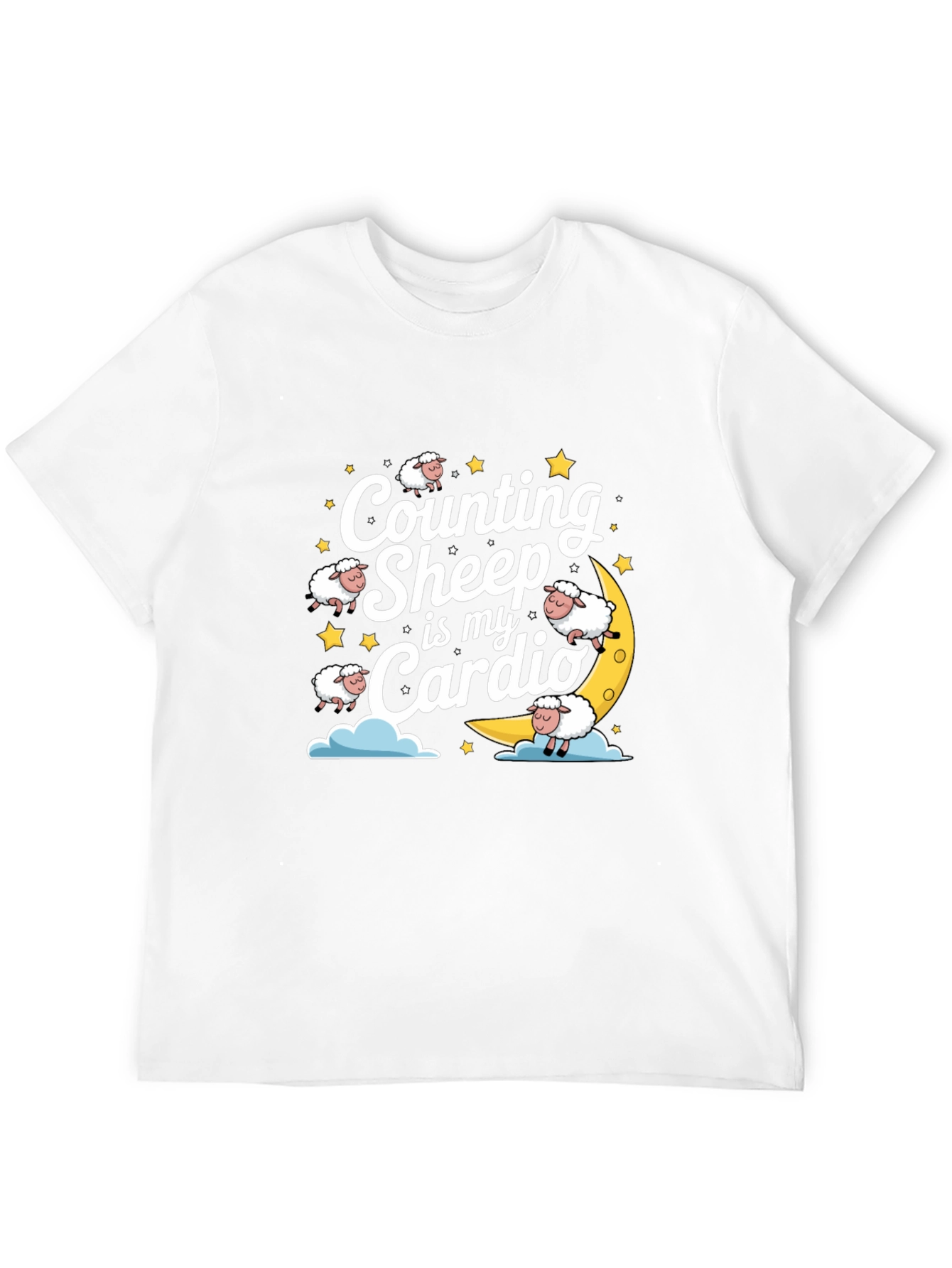 Black Counting Sheep Cardio Tee view 12