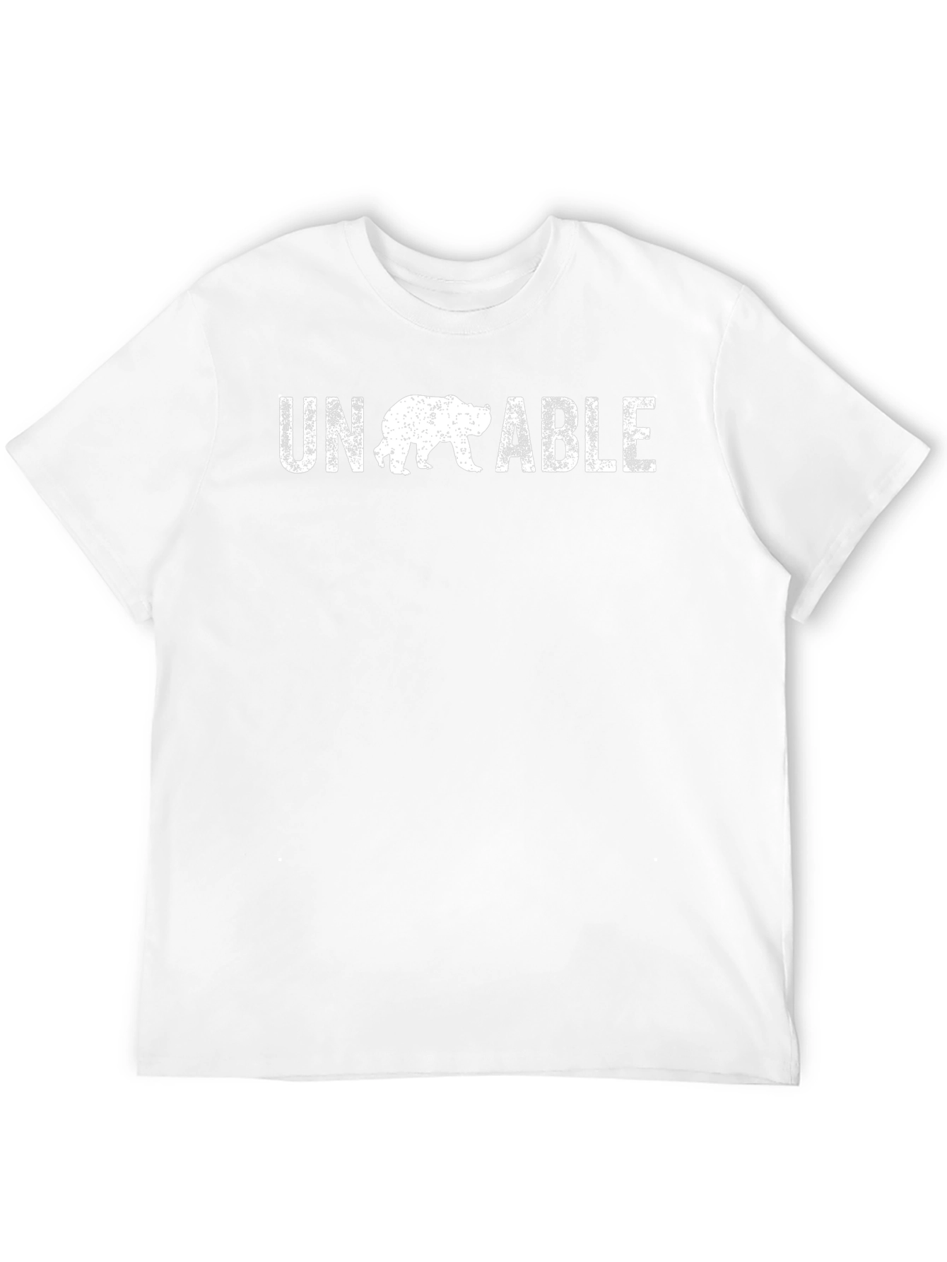 Black Unbearable Pun T-Shirt view 12