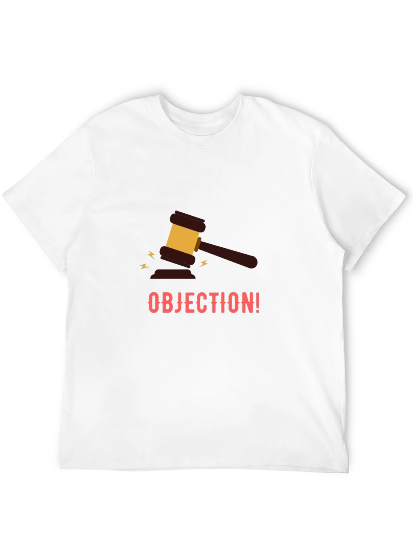 Objection! Graphic T-Shirt - Courtroom Humor Tee - 12