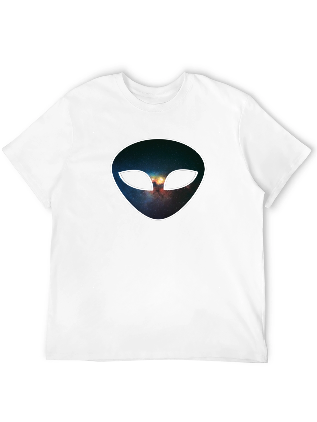 Black Cosmic Alien Graphic T-Shirt view 12