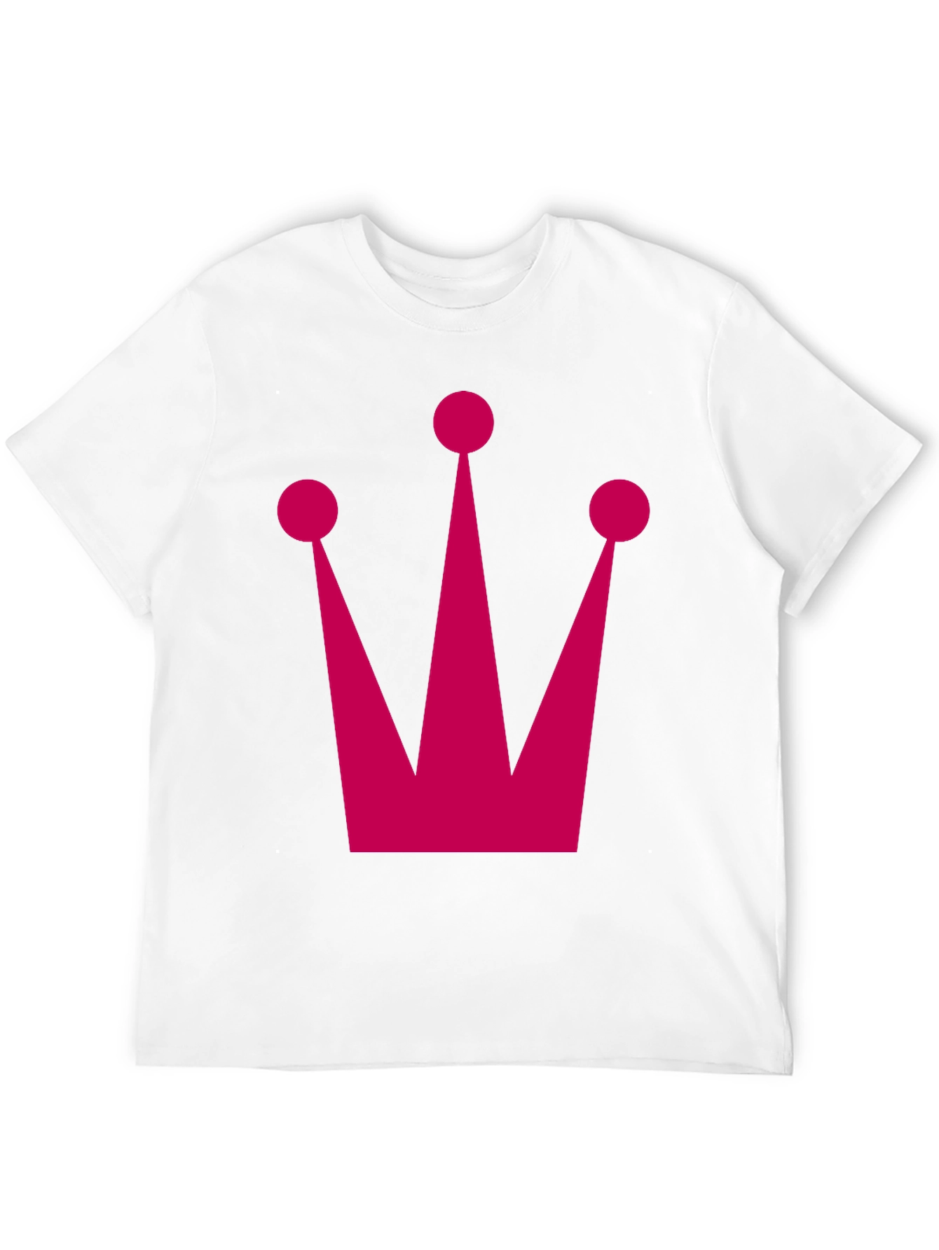 Black Crown Graphic Tee - Classic Black Cotton T-Shirt view 12