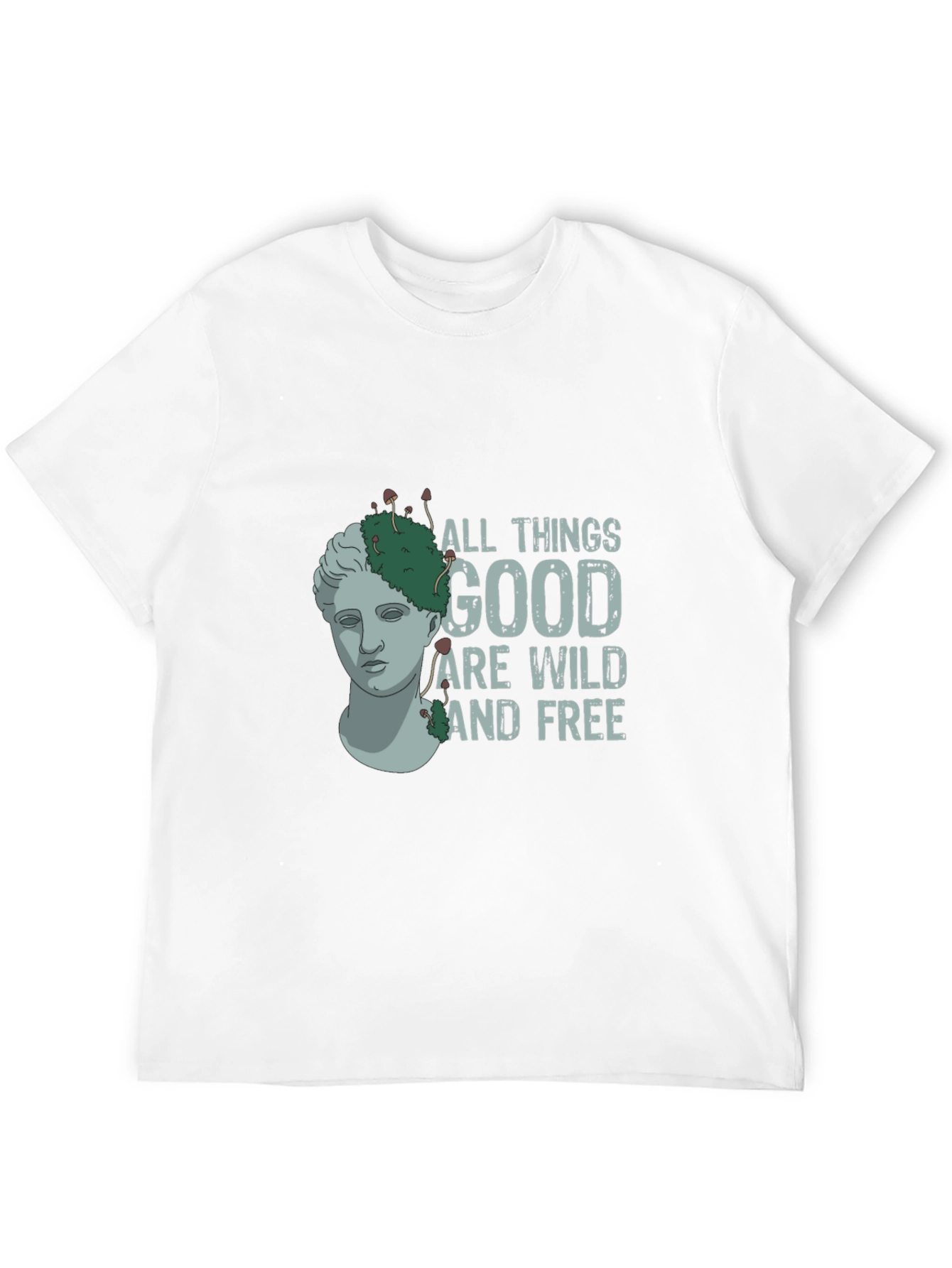Black All Things Good Wild & Free Graphic Tee view 12