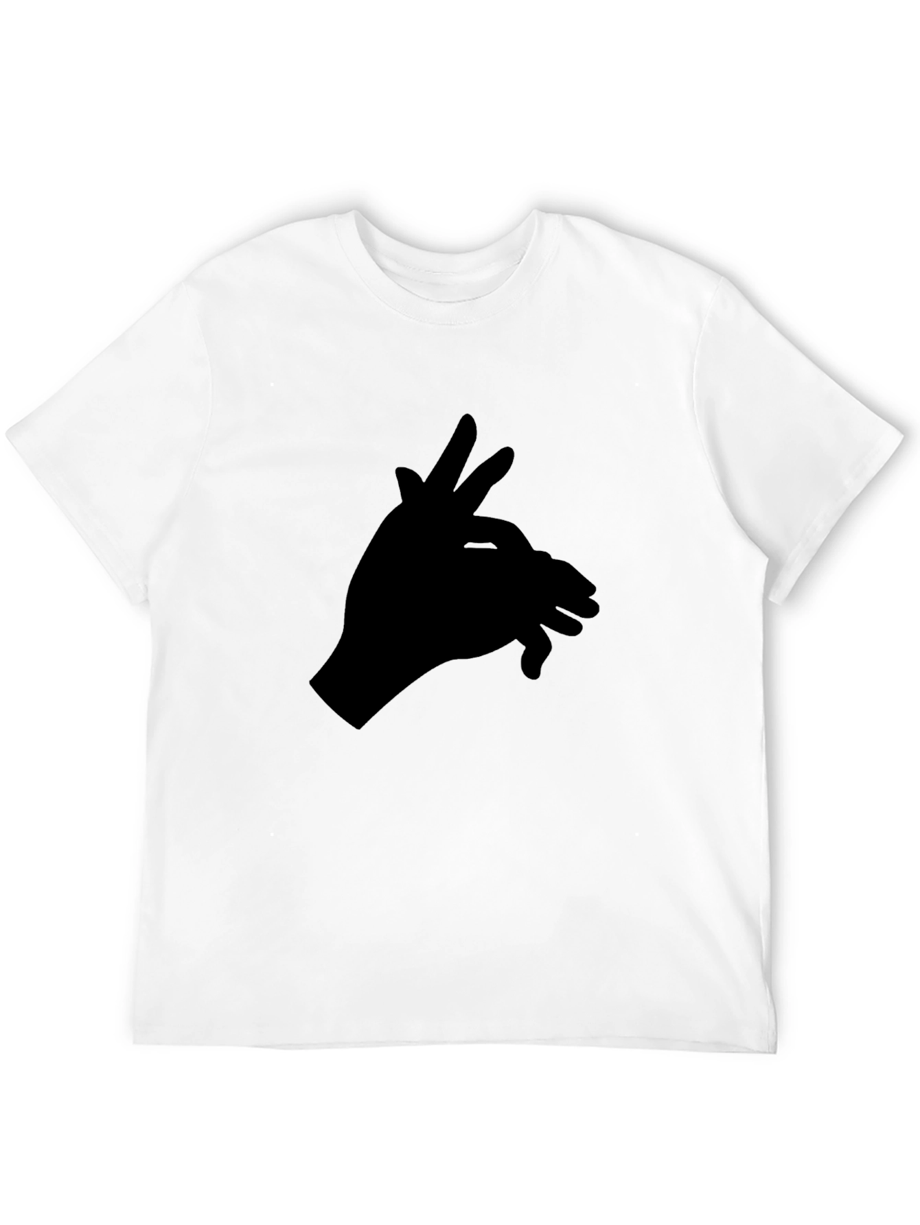 Black Hand Shadow Puppet Tee - Black view 12