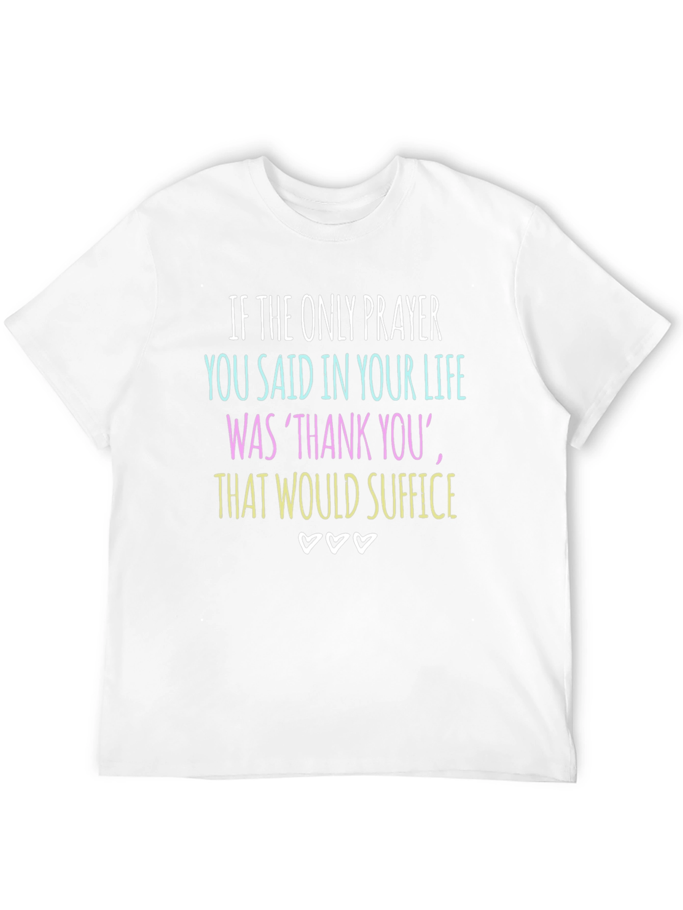 Black Gratitude Graphic Tee - Thank You Suffice view 12