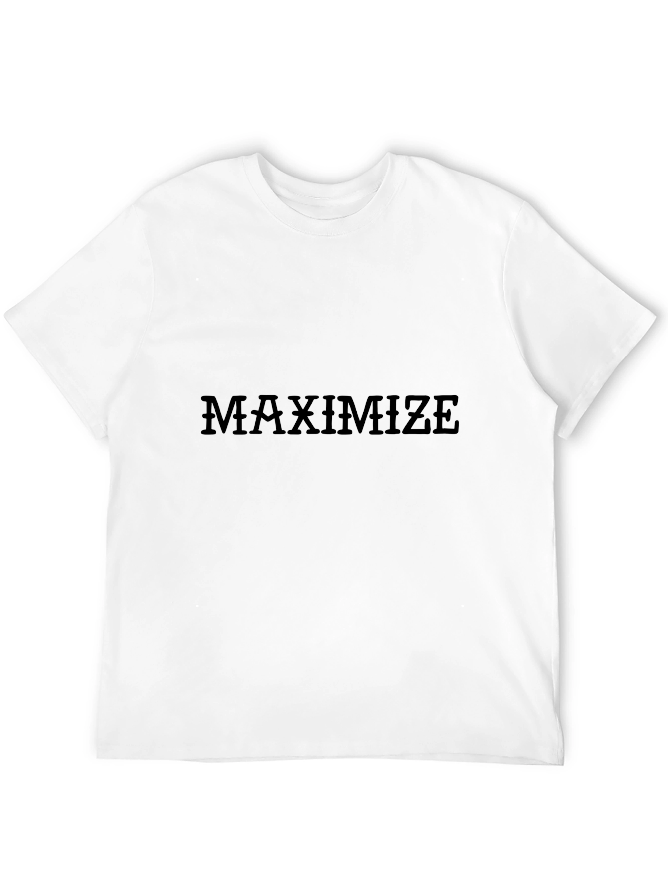Black Maximize Black Graphic Tee view 12