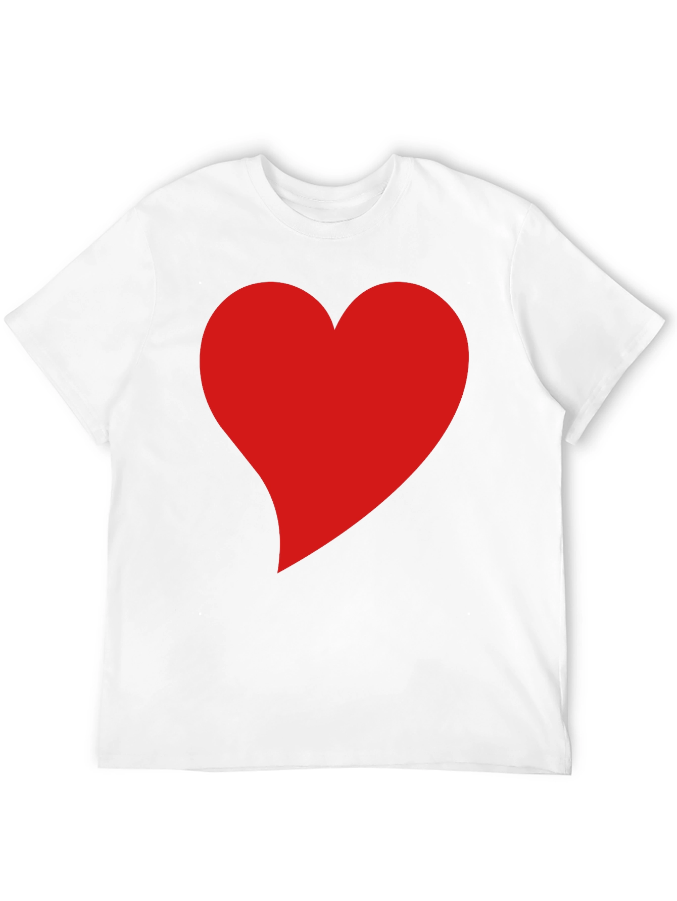 Black Heart Graphic Black T-Shirt - Stylish Casual Wear view 12