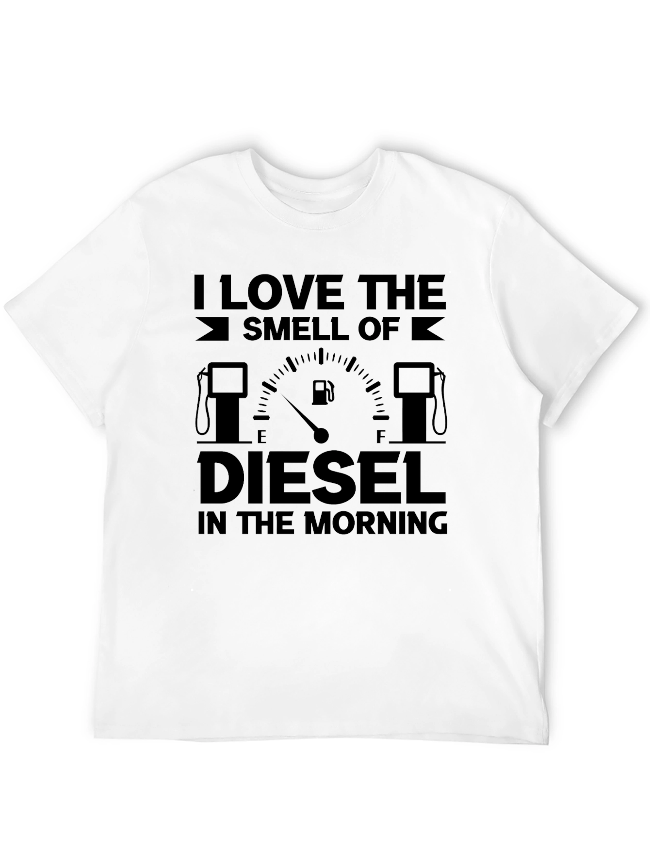 Black Diesel Smell T-Shirt - Morning Humor view 12
