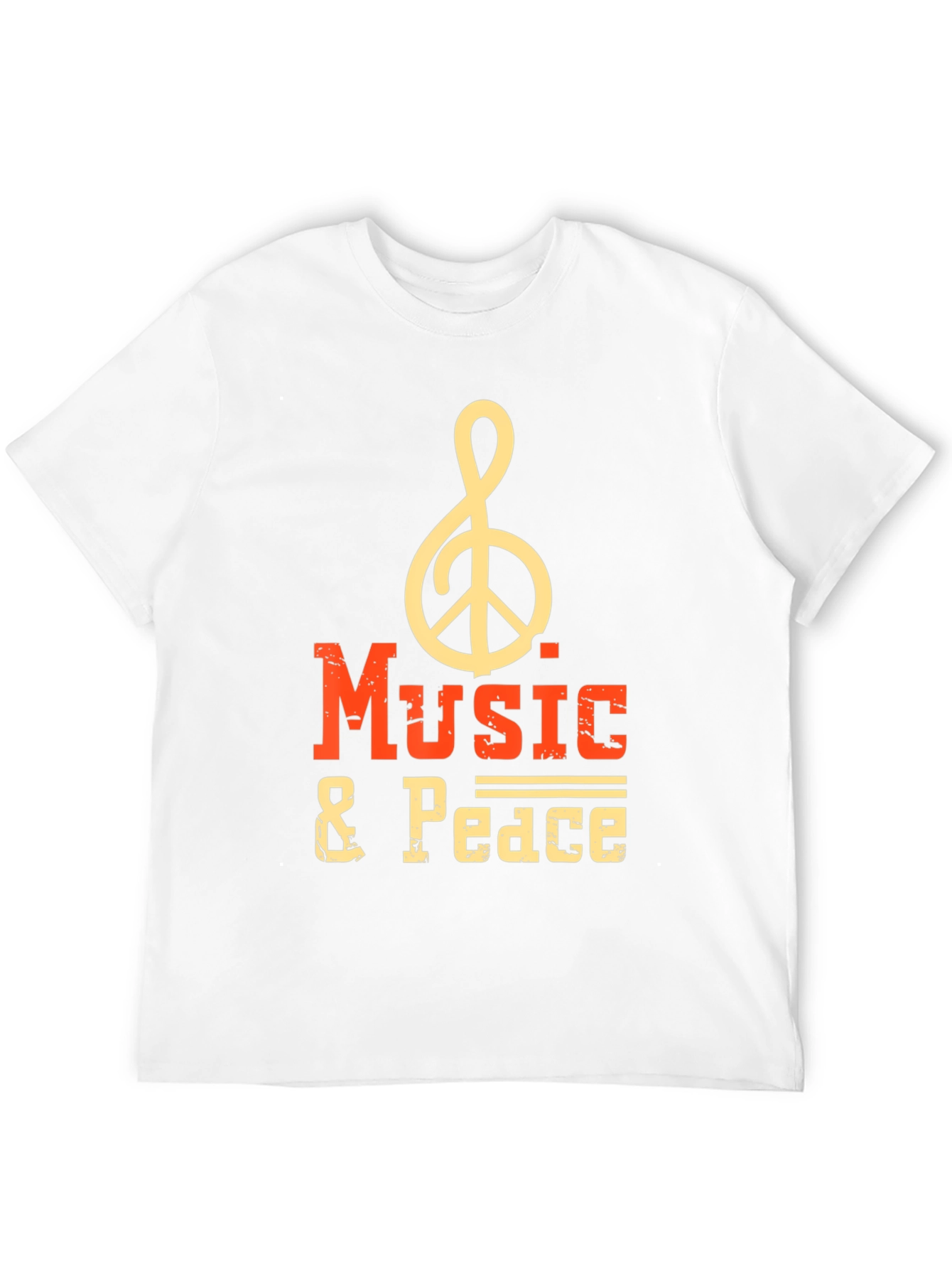 Black Music & Peace T-Shirt - Stylish Graphic Tee view 12