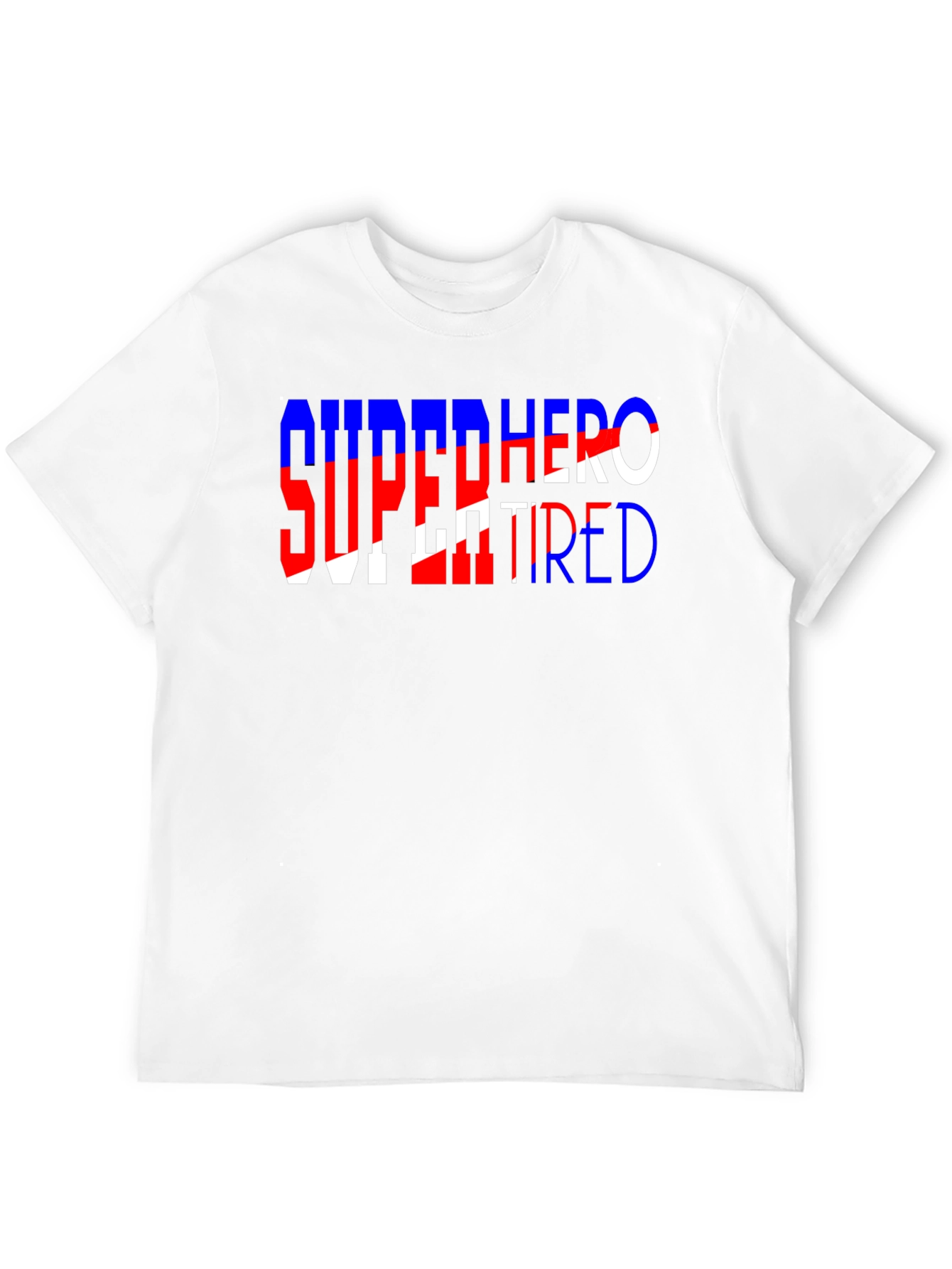 Black Superhero Retired T-Shirt Funny Graphic Tee view 12