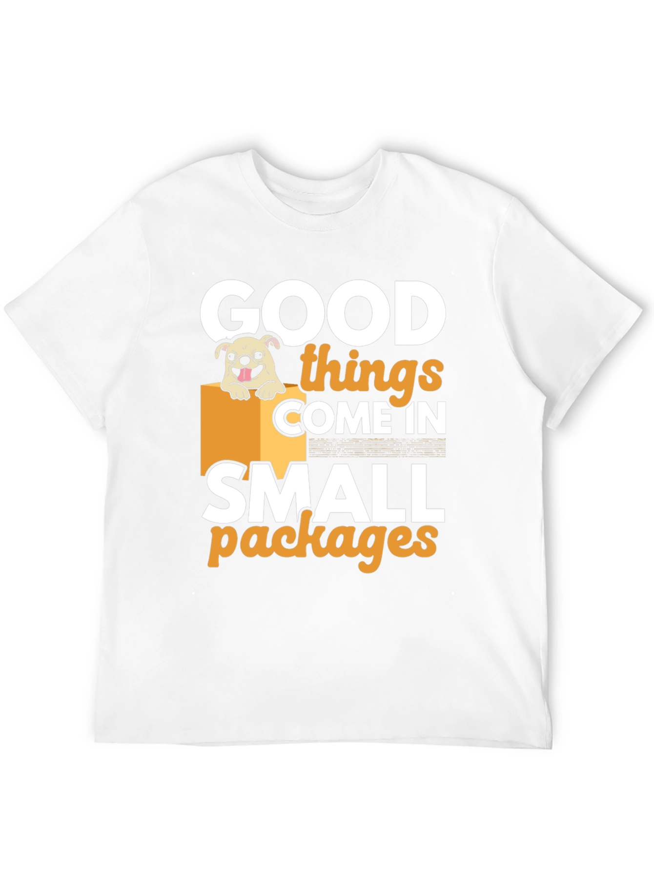 Black Good Things Small Packages Graphic T-Shirt view 12