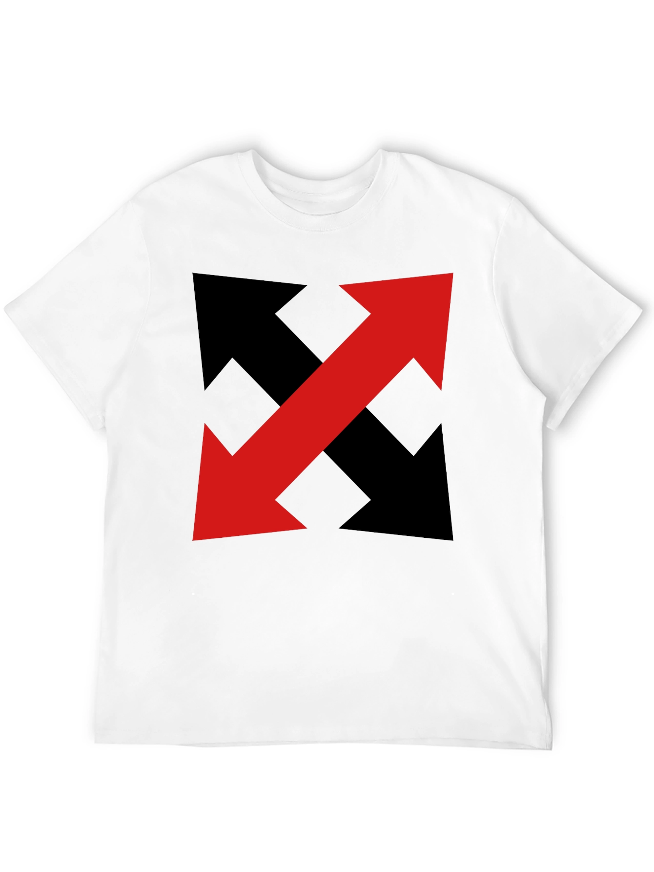 Black Arrow T-Shirt - Bold Graphic Print view 12