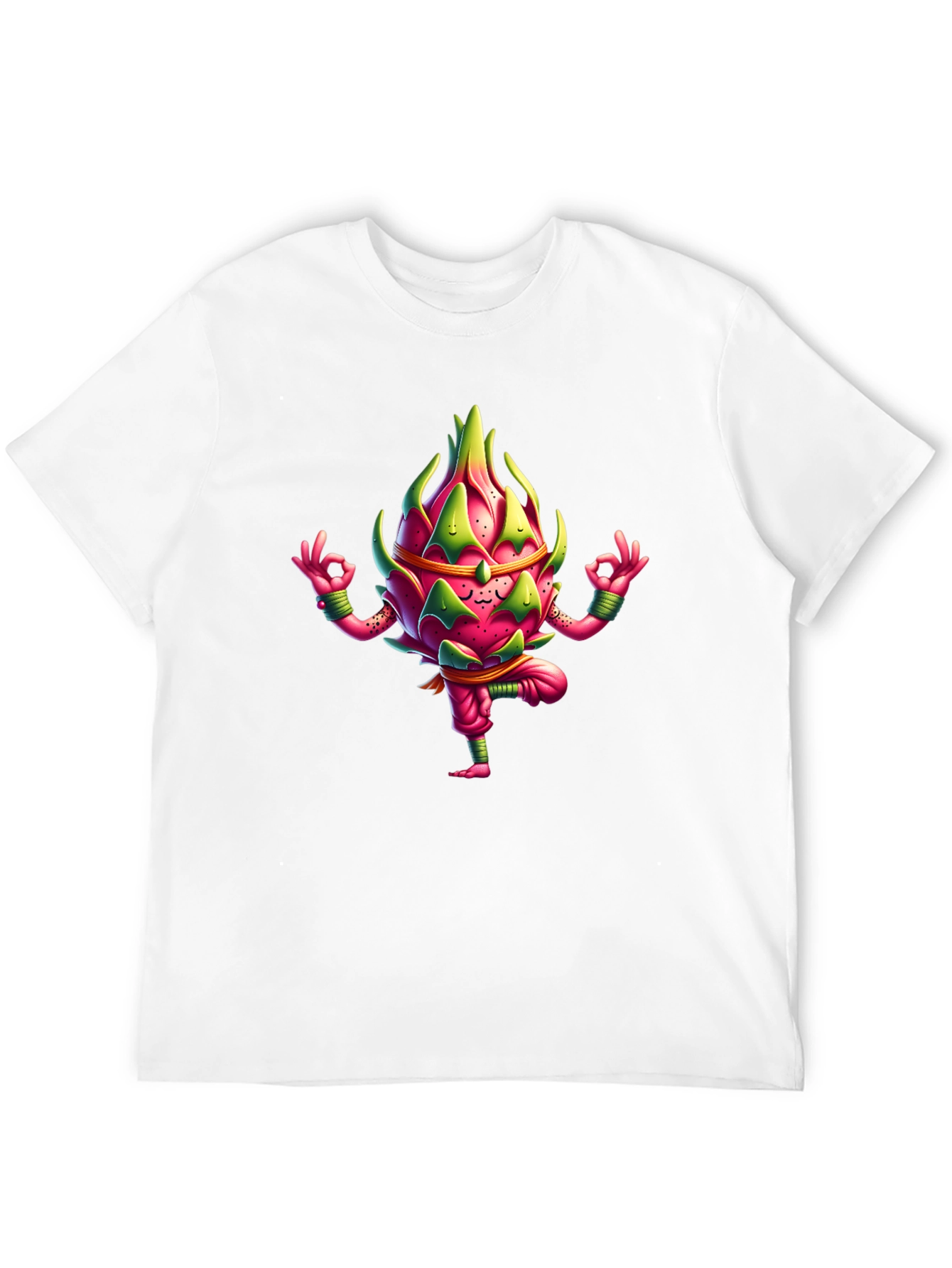 Black Dragon Fruit Yoga T-Shirt - Meditate in Style! view 12