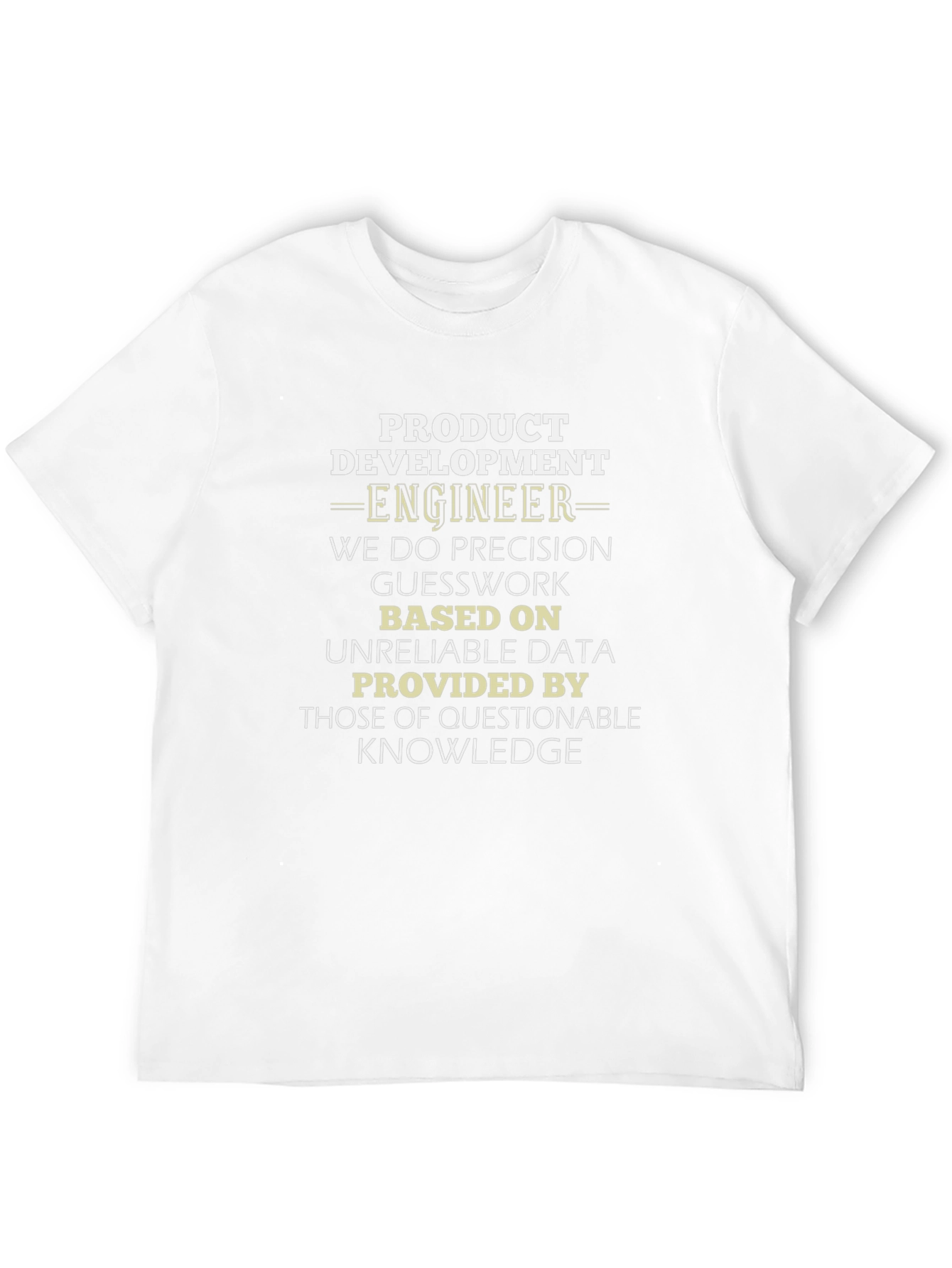 Black Product Development Engineer T-Shirt view 12