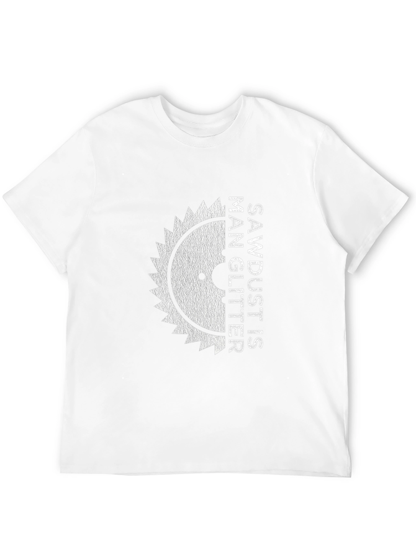 Black Sawdust is Man Glitter Black T-Shirt view 12