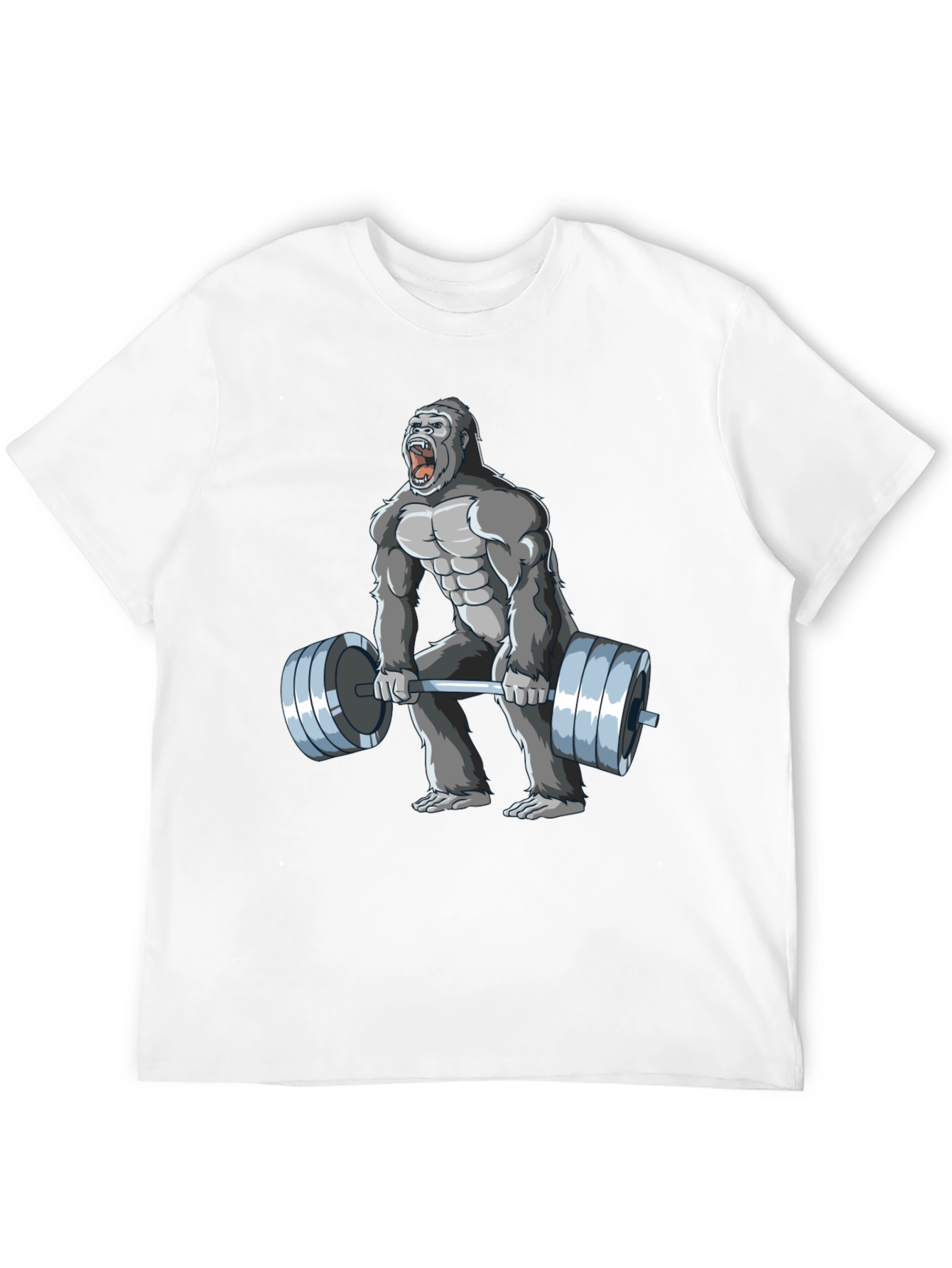 Black Gorilla Gym T-Shirt - Black view 12