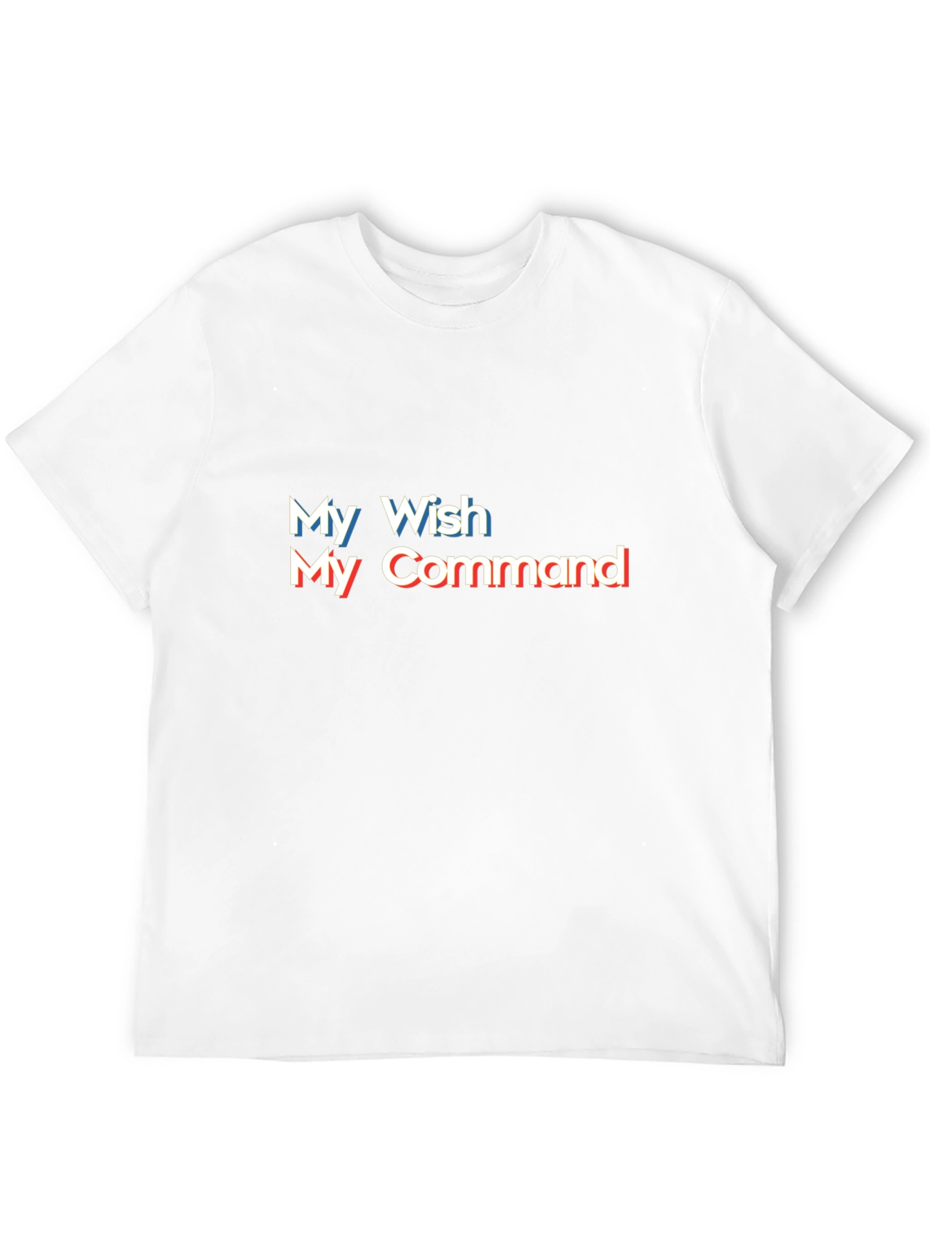 Black My Wish My Command Graphic Tee view 12