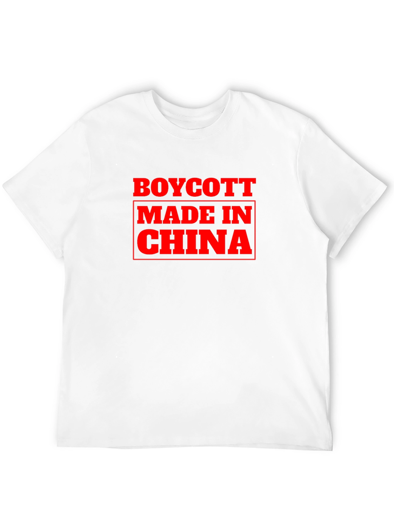 Black Boycott Made in China Graphic Tee view 12