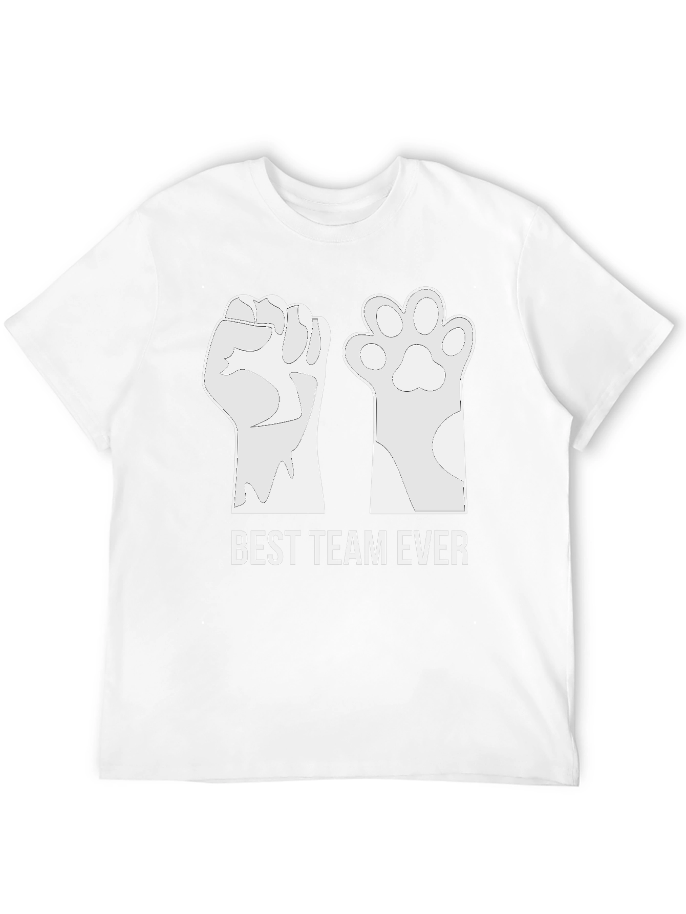 Black Best Team Ever Graphic Tee view 12